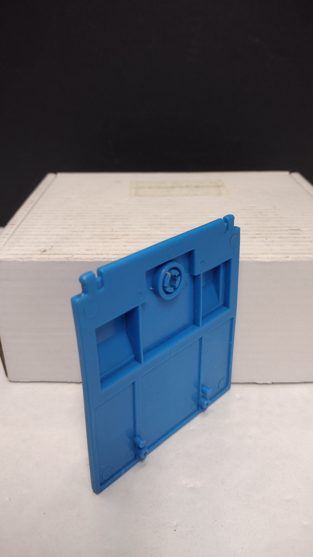1989 TMNT Foot Cruiser Blue Trunk Replacement Hatch Vehicle Part