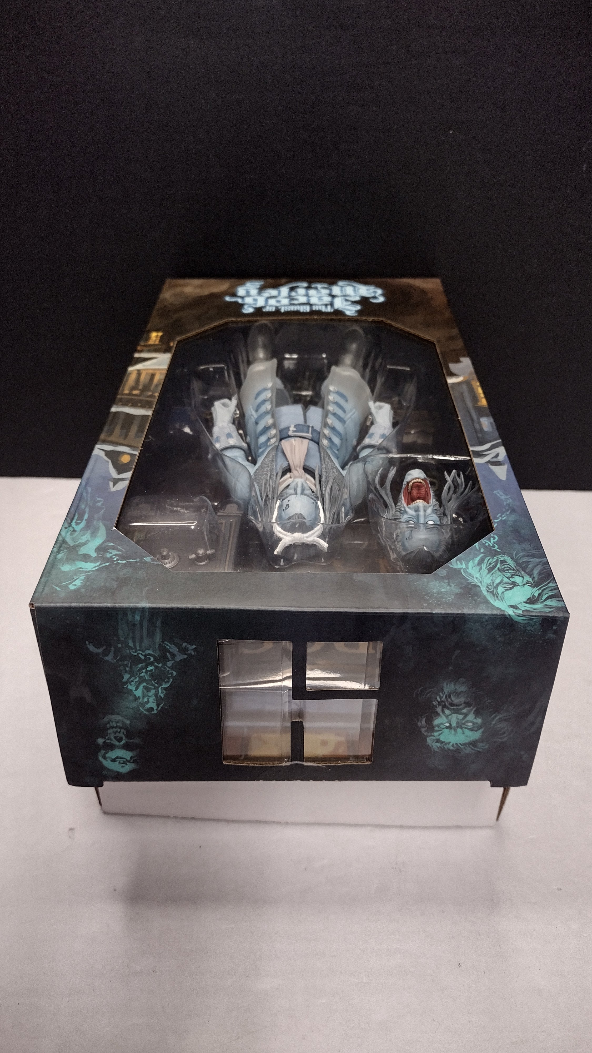 Four Horsemen Figura Obscura The Ghost of Jacob Marley Action Figure (In Box / Complete Figure / Missing Mini Skull)