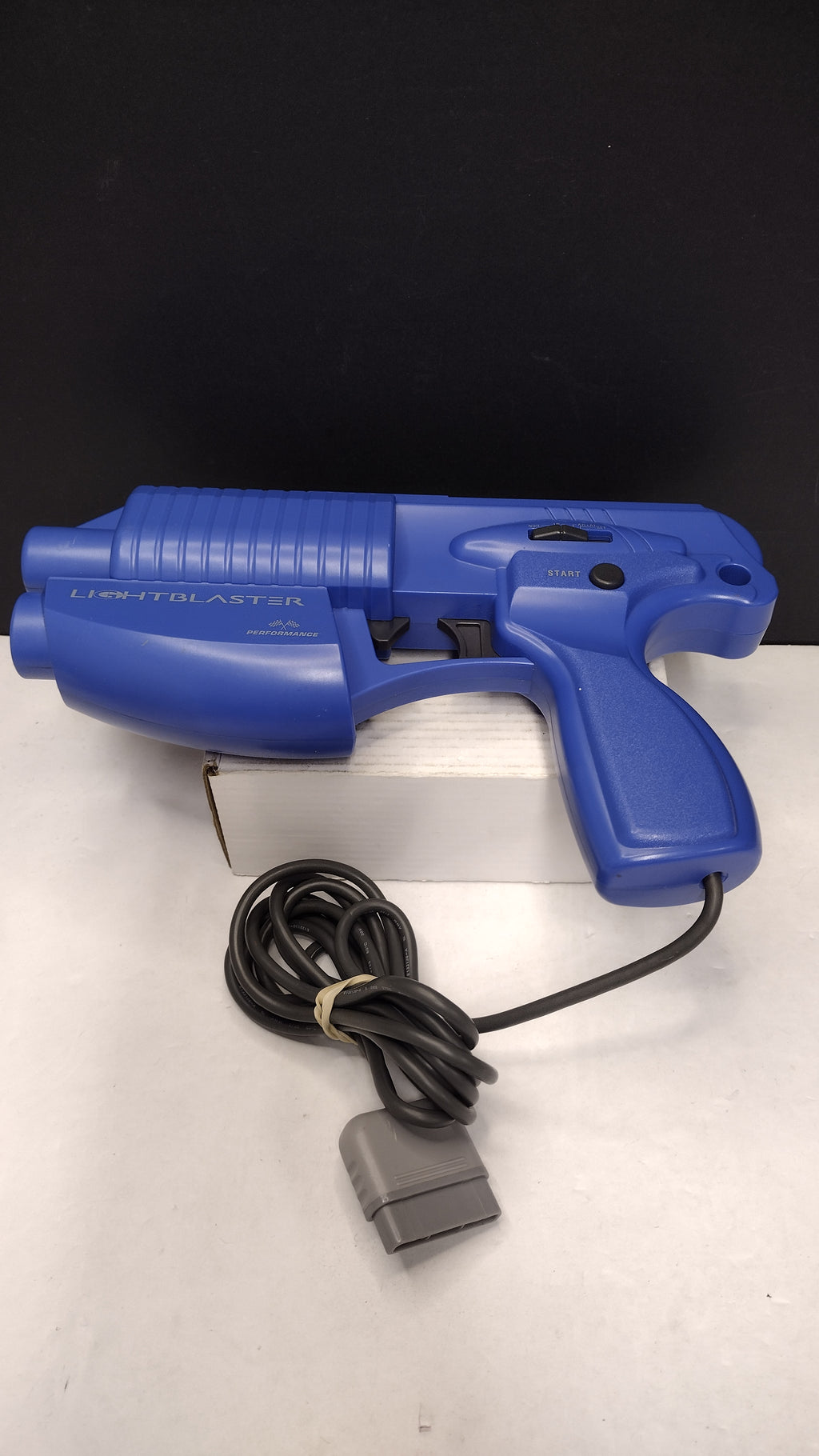 Performance Light Blaster Gun- Sony PlayStation PS1- Blue Controller- Tested