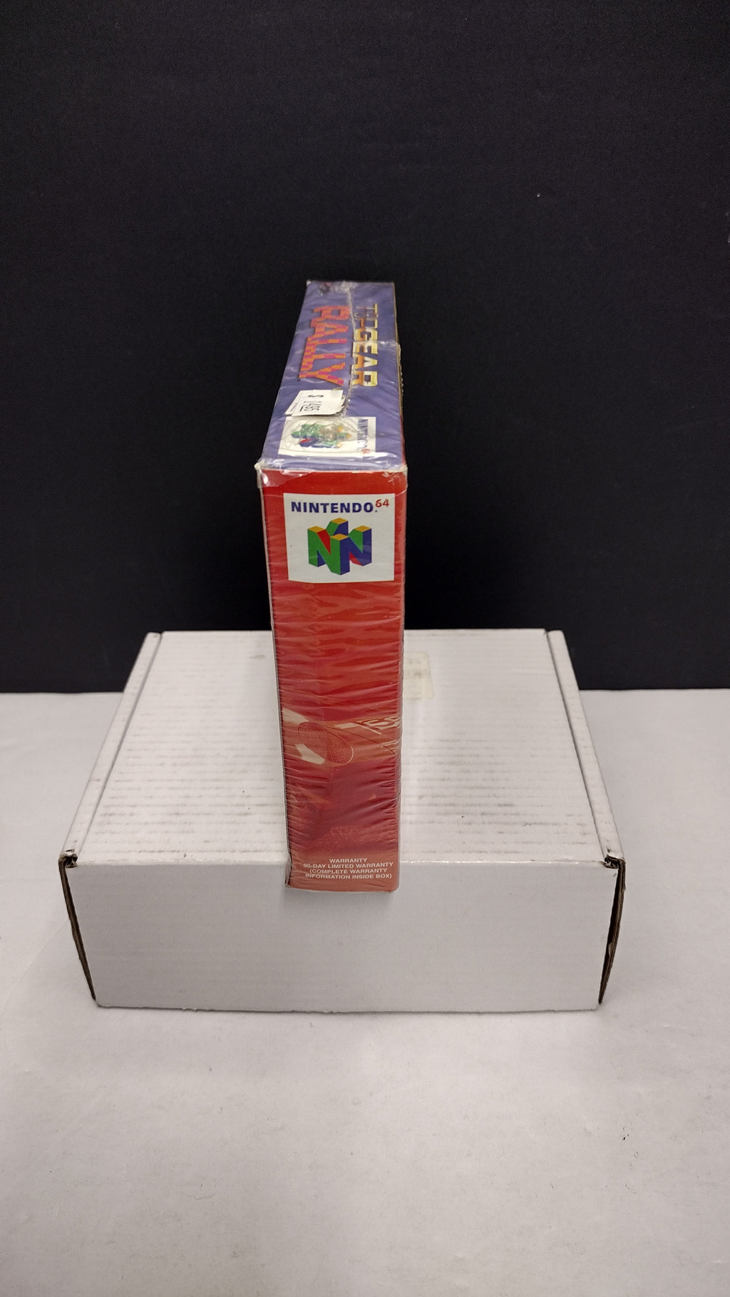 Vintage 1997 Nintendo 64 Top Gear Rally Game (Complete & Factory Sealed in Box with Protector)