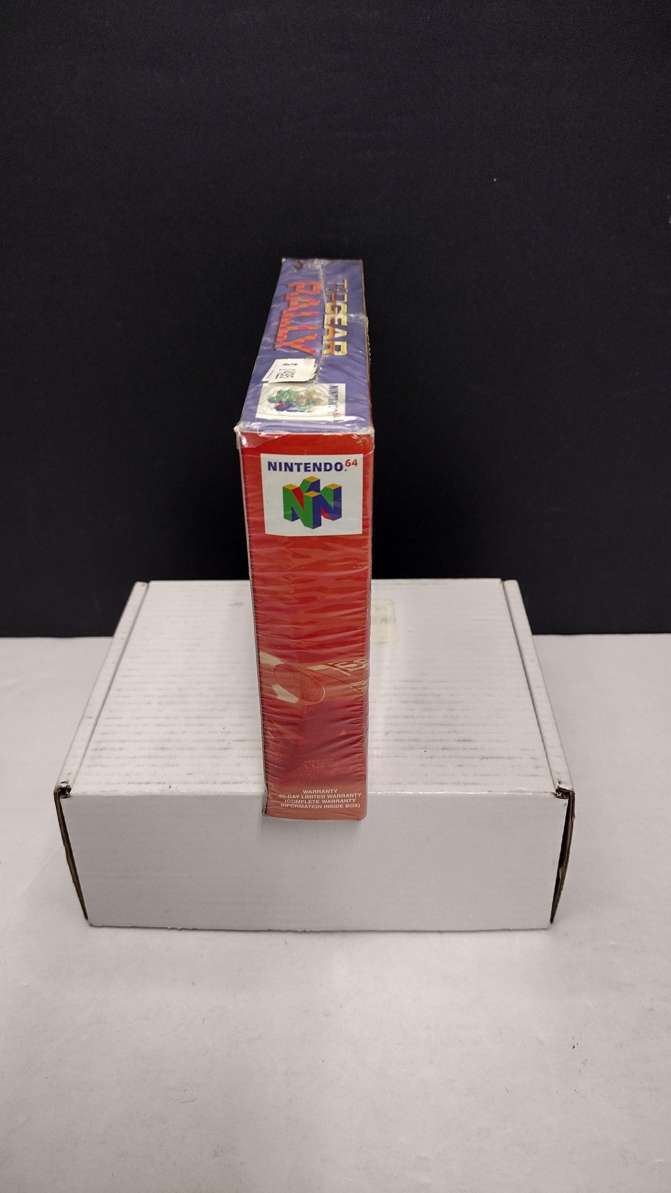 Vintage 1997 Nintendo 64 Top Gear Rally Game (Complete & Factory Sealed in Box with Protector)
