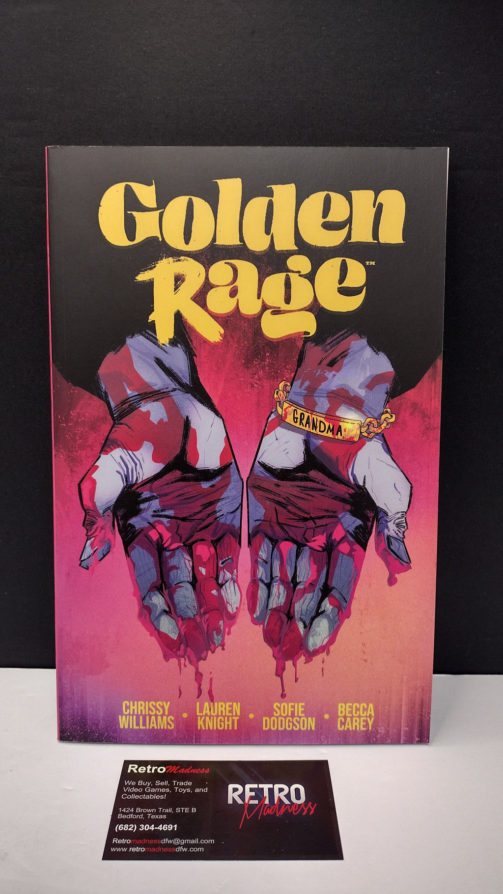 (MATURE) Golden Rage Volume 1 by Chrissy Williams  – New Paperback