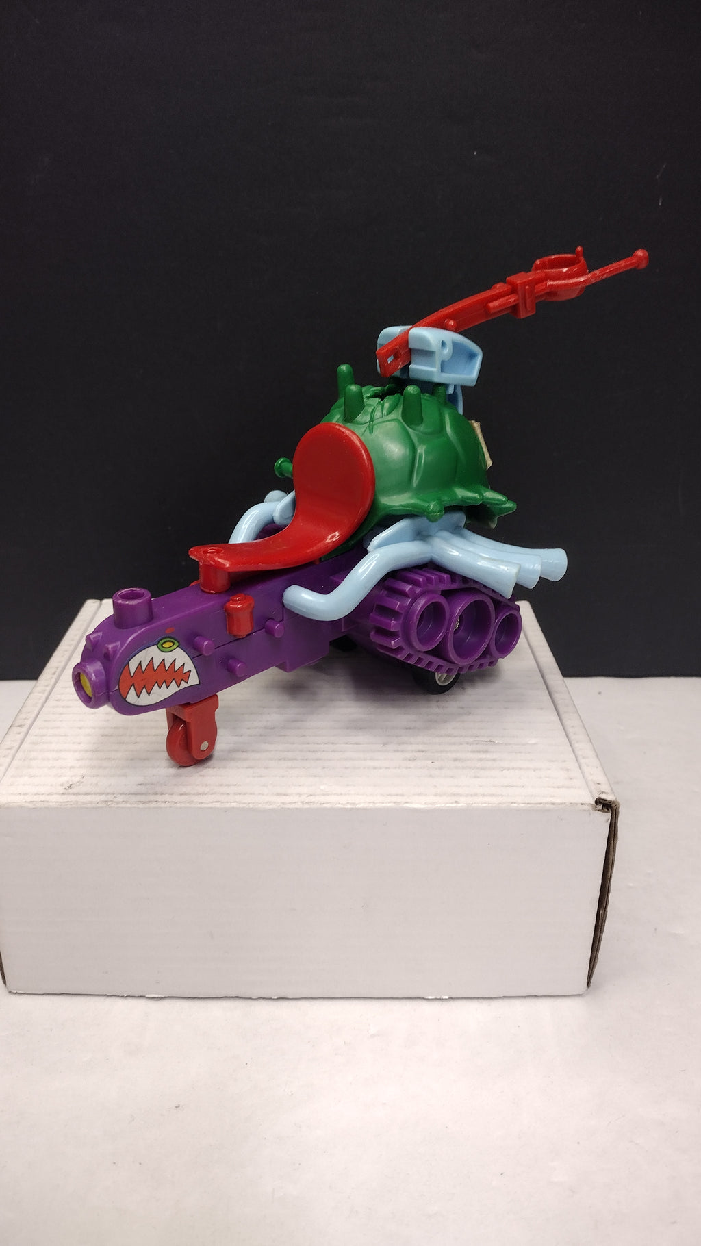 1990 TMNT Wacky Action Sludgemobile Vehicle- Incomplete for Parts or Repair
