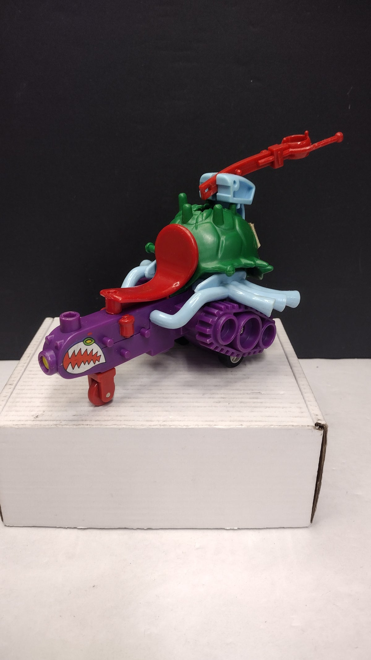 1990 TMNT Wacky Action Sludgemobile Vehicle- Incomplete for Parts or Repair