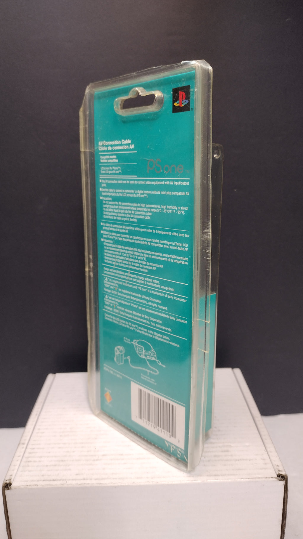 Sony PlayStation PS One AV Connection Cable SCPH-180 U PS1 New Sealed Box