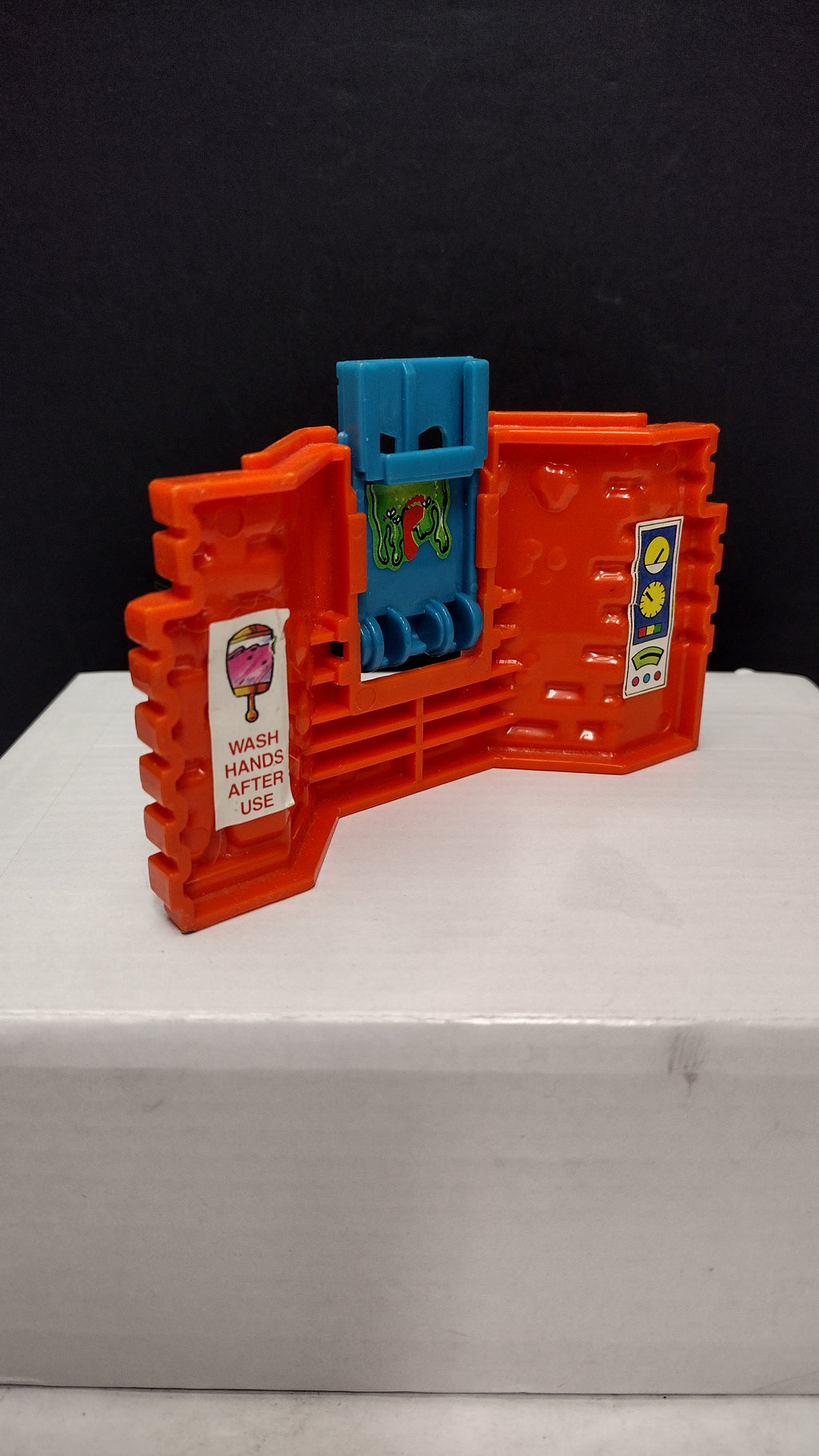 Vintage TMNT 1990 Oozey Cannon Brick Wall and Trap Door Accessory Part OEM