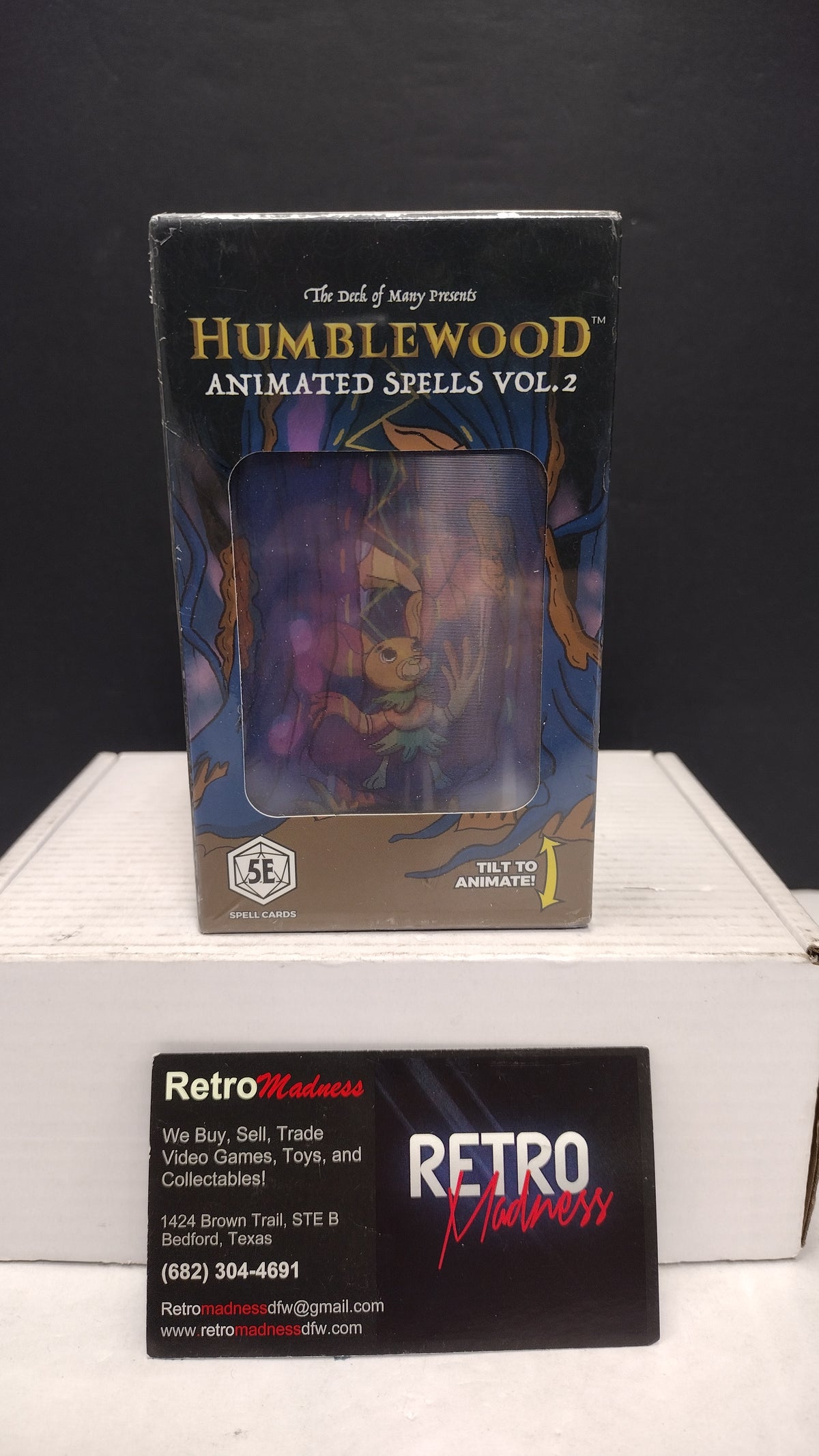 The Deck of Many: Humblewood: Animated Spells- Vol. 2- D&D- Sealed