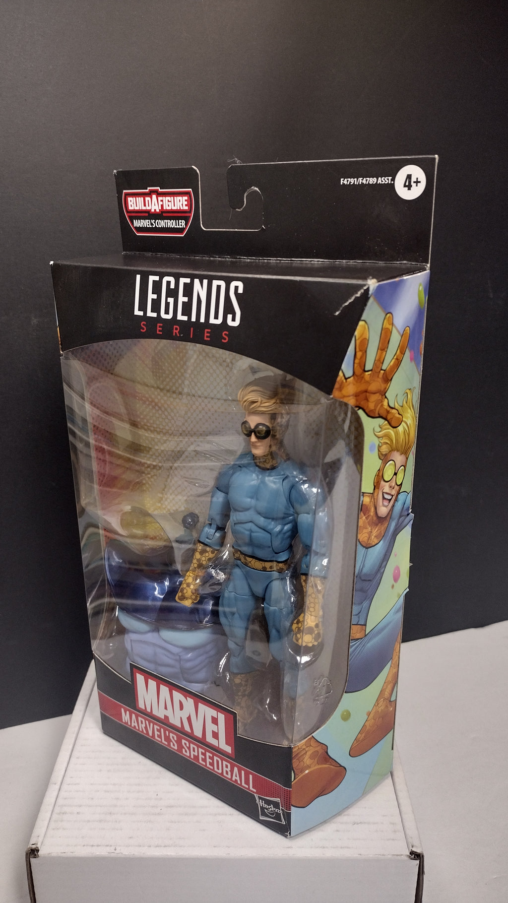 Hasbro Marvel Legends Series Marvel's Speedball 6-Inch Action Figure (Open Box / Includes BAF Torso)