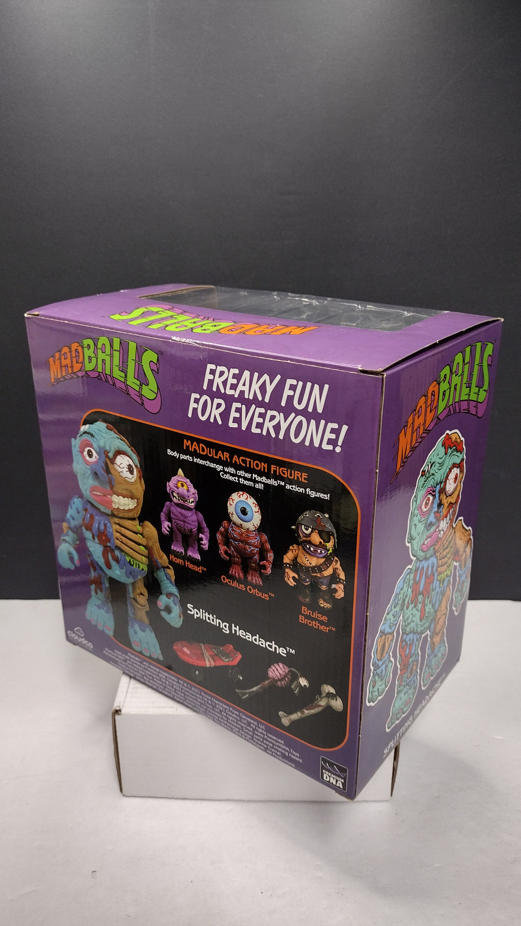 2017 Kidrobot Madballs Splitting Headache "Madular" Action Figure (In Box / Complete / Great Condition)