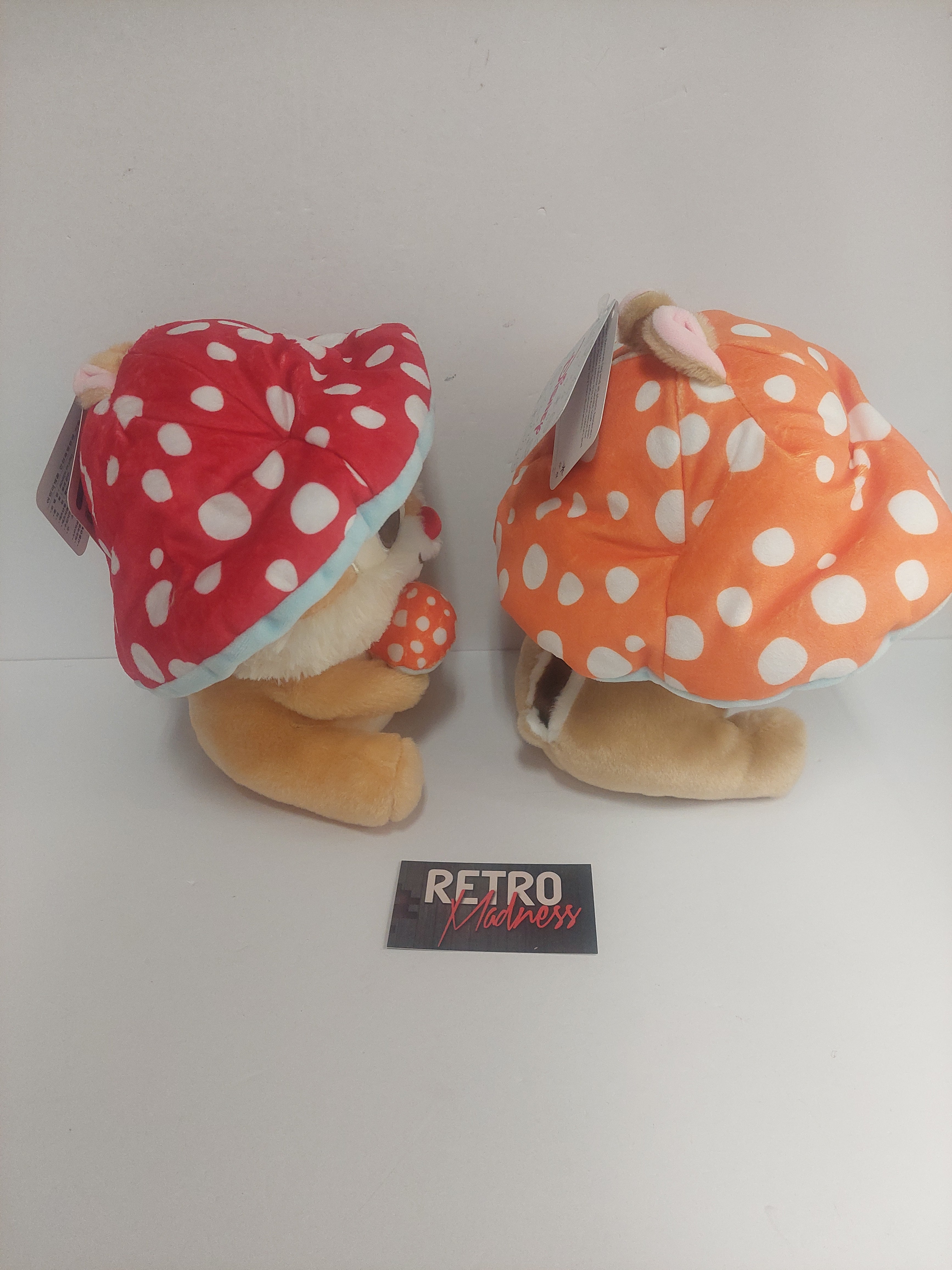 Disney Mushroom Fun Collection Chip & Dale 9 in. Plush Lot
