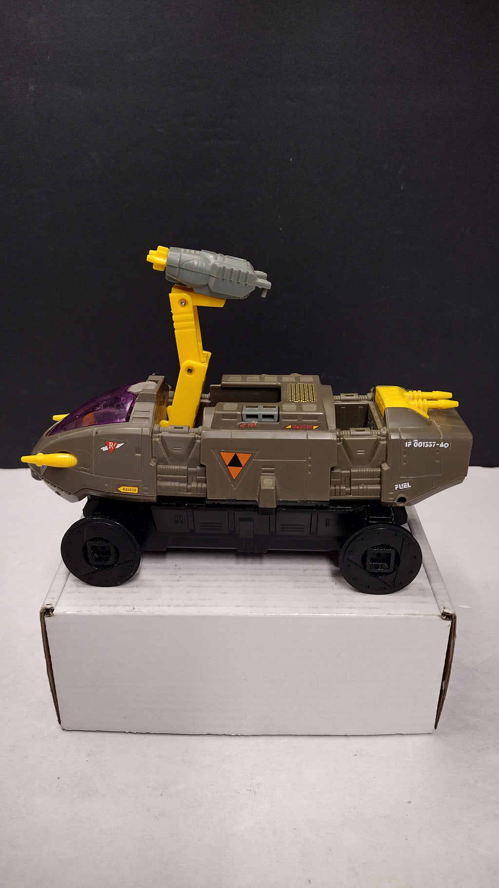 Vintage 1986 Coleco Starcom Shadow Raider Sneak Attack Vehicle (Incomplete / Mechanics Work)