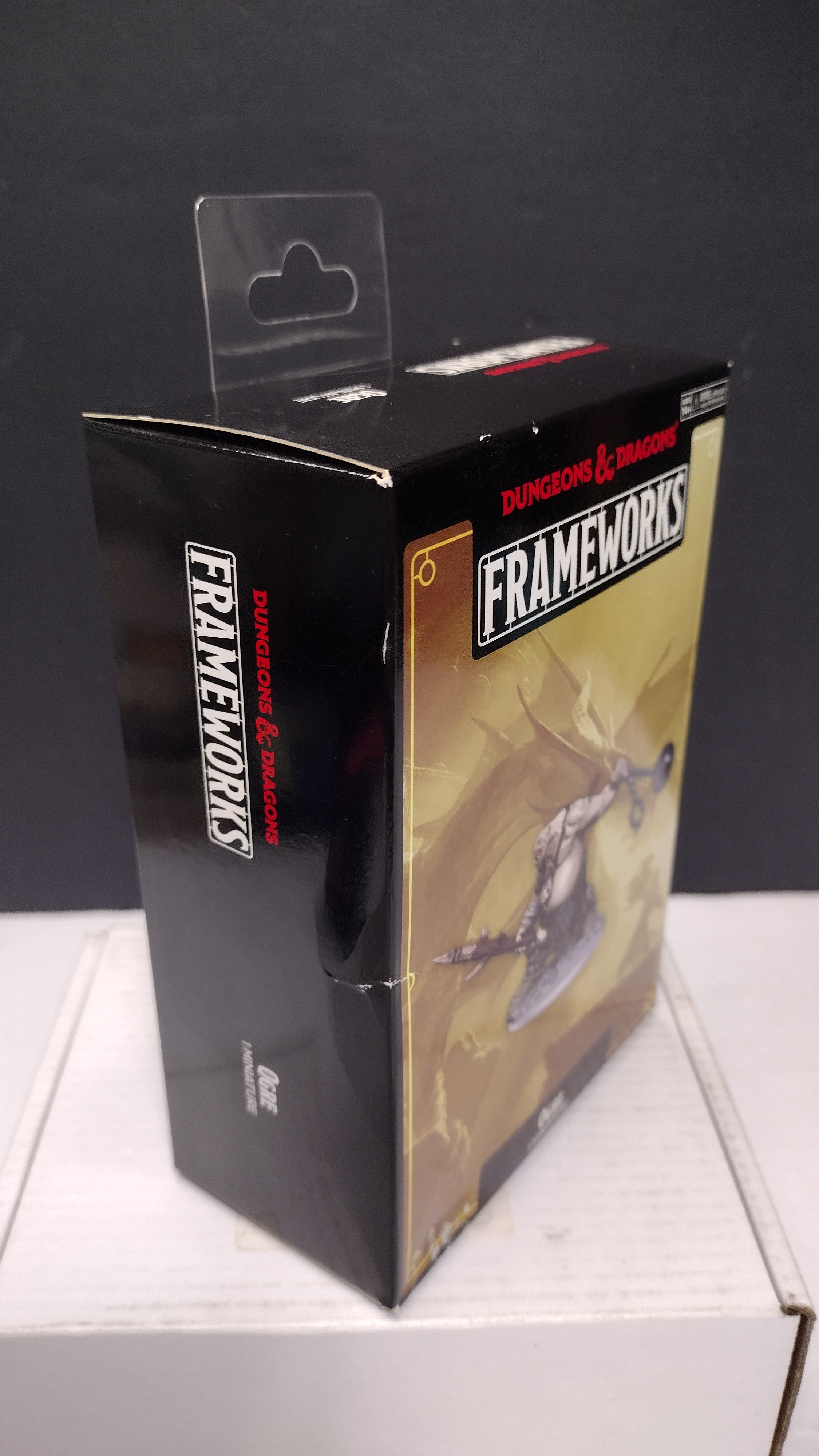 D&D SMOKE&MIRRORS　v4 v6 未開封品セット D&D Frameworks Ogre Unpainted Model Kit WizKids Sealed in Box