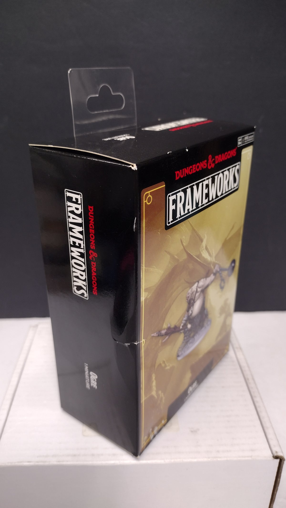 D&D Frameworks Ogre Unpainted Model Kit WizKids Sealed in Box