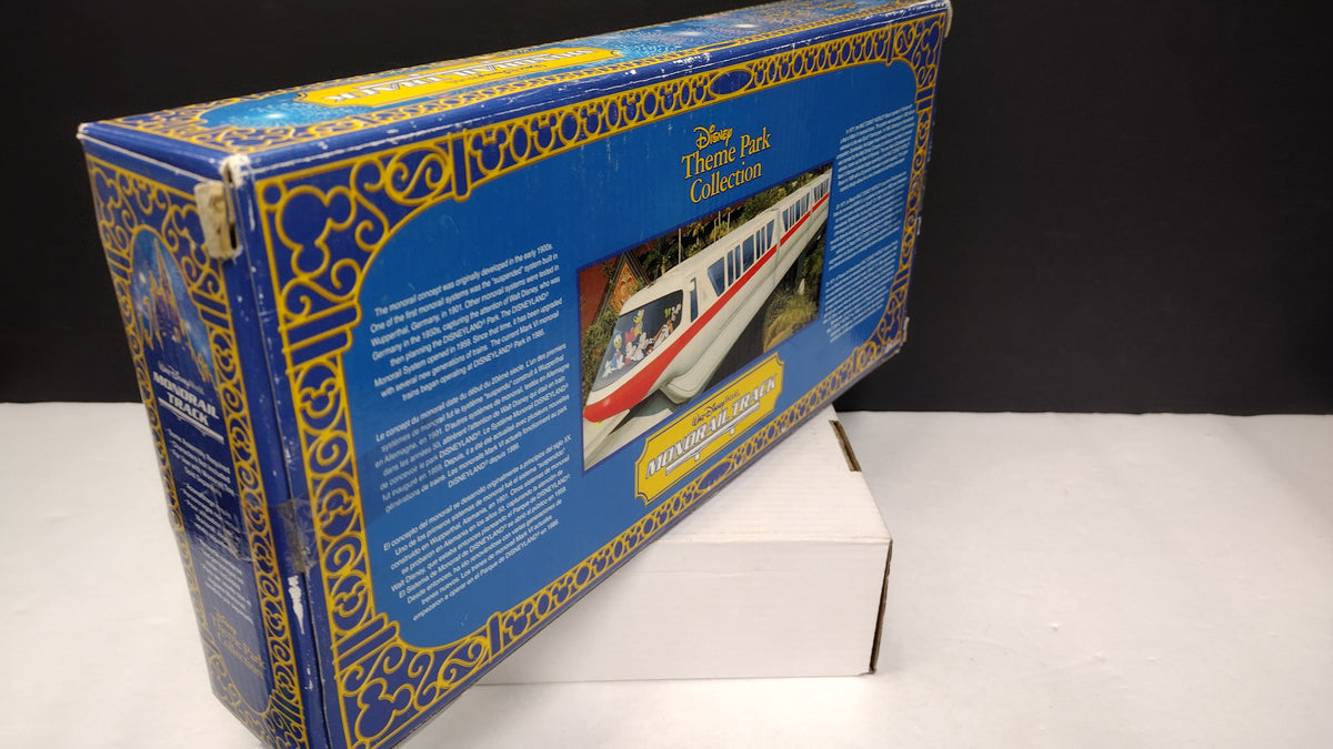 Disney Monorail Curved Track Extension Set 4 Beams 4 Supports Sealed Box