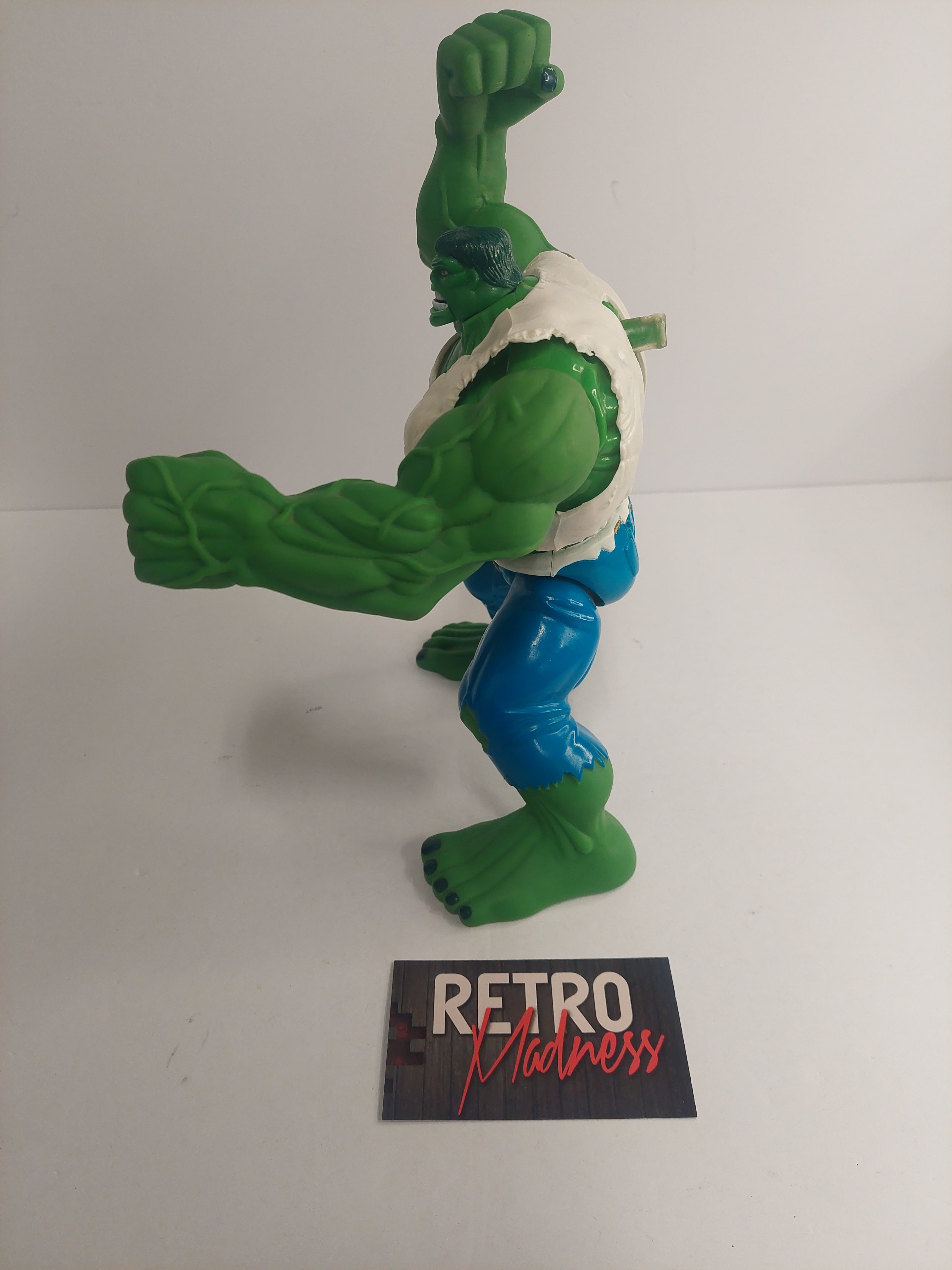 Marvel Comics The Incredible Hulk Electronic Raging Hulk 8" Figure with Box Tested