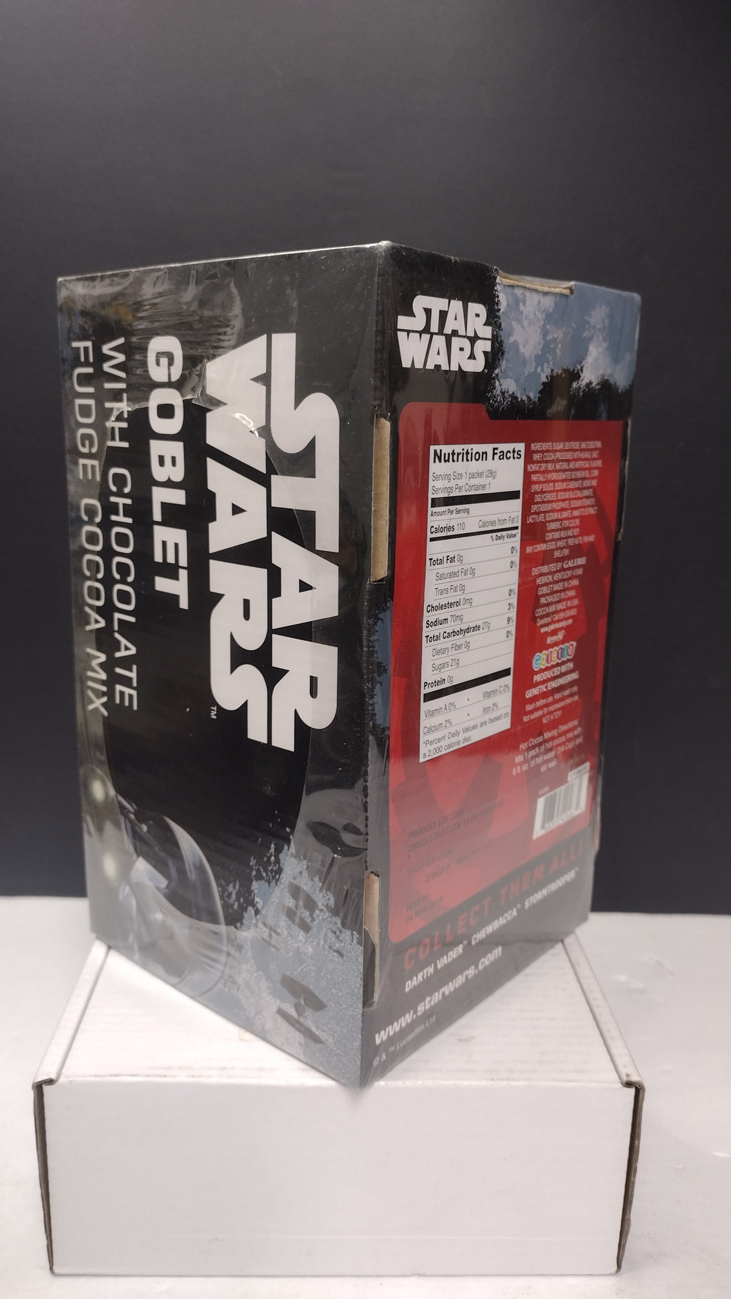 Star Wars Darth Vader Ceramic Goblet Gift Set with Hot Cocoa Mix (Galerie - Brand New / New in Package)