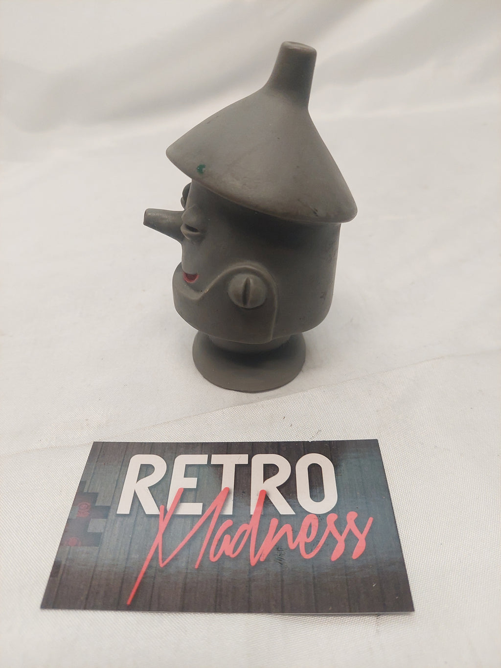 Vintage The Wizard of OZ Tin Man Puppet Head ONLY
