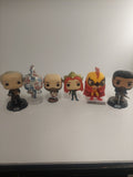 Lot 0f 6 Funko Pops Loose Lot A