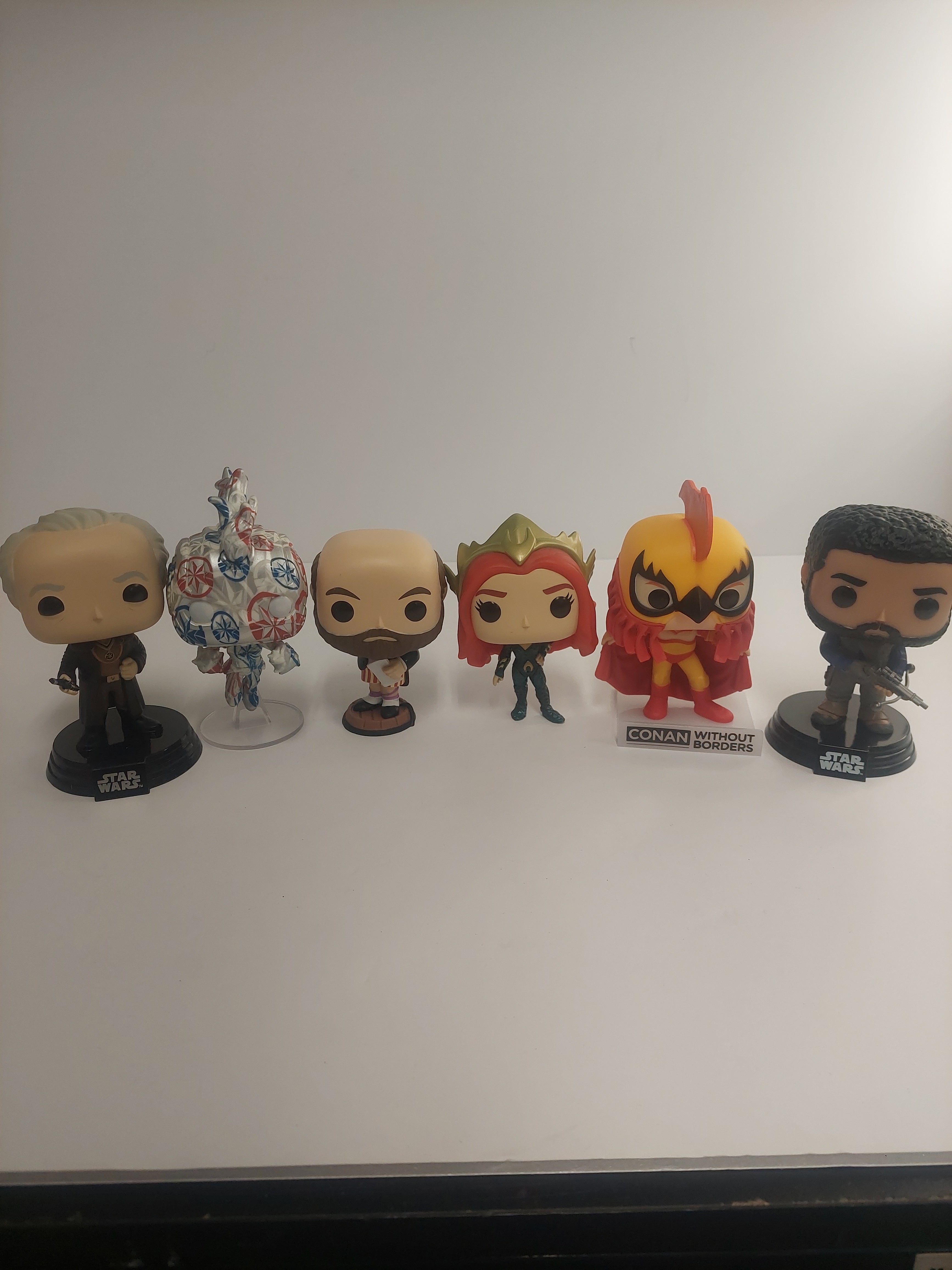 Lot 0f 6 Funko Pops Loose Lot A
