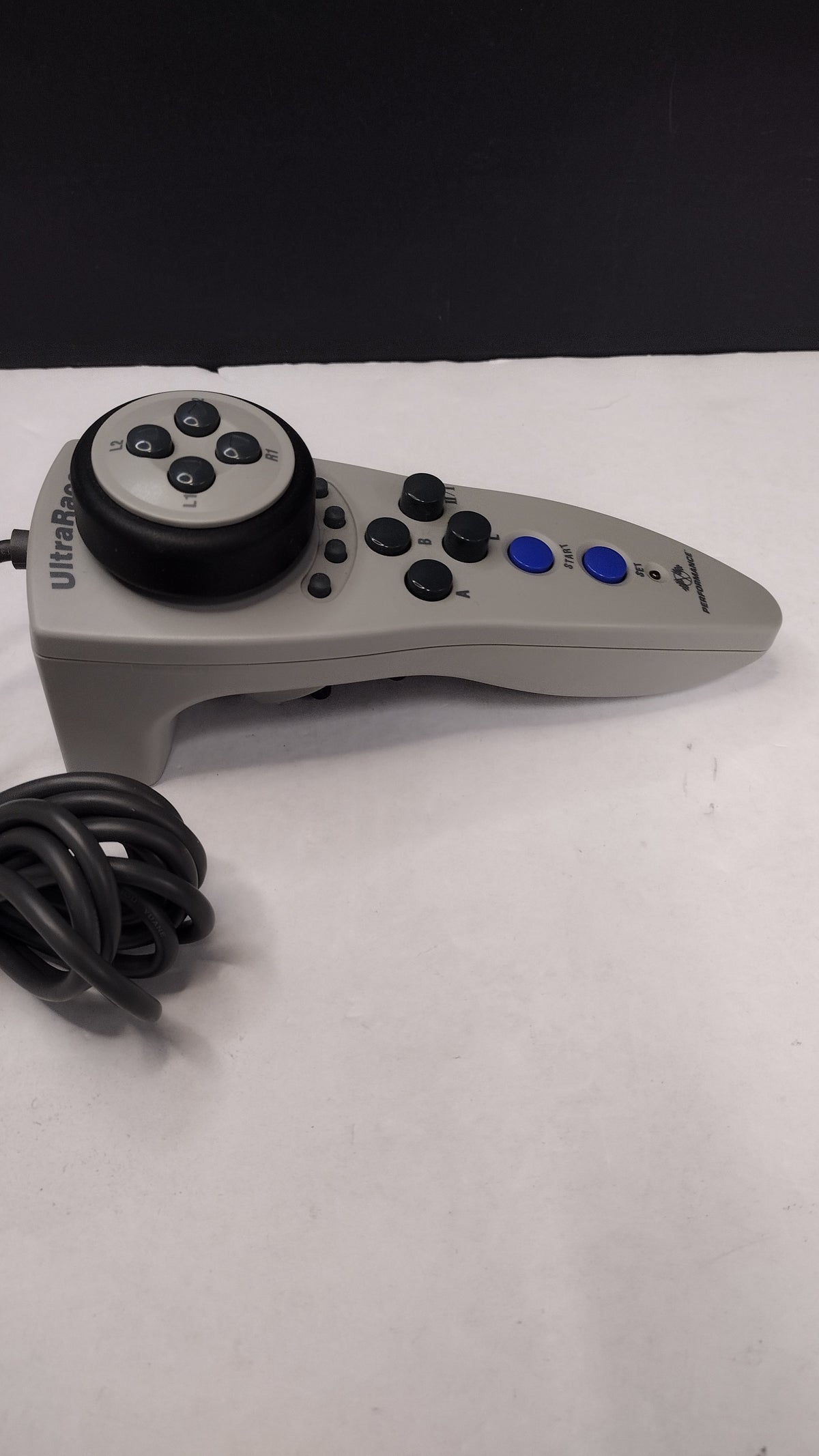 UltraRacer Handheld Racing Steering Wheel PS1 Controller - Tested & Working
