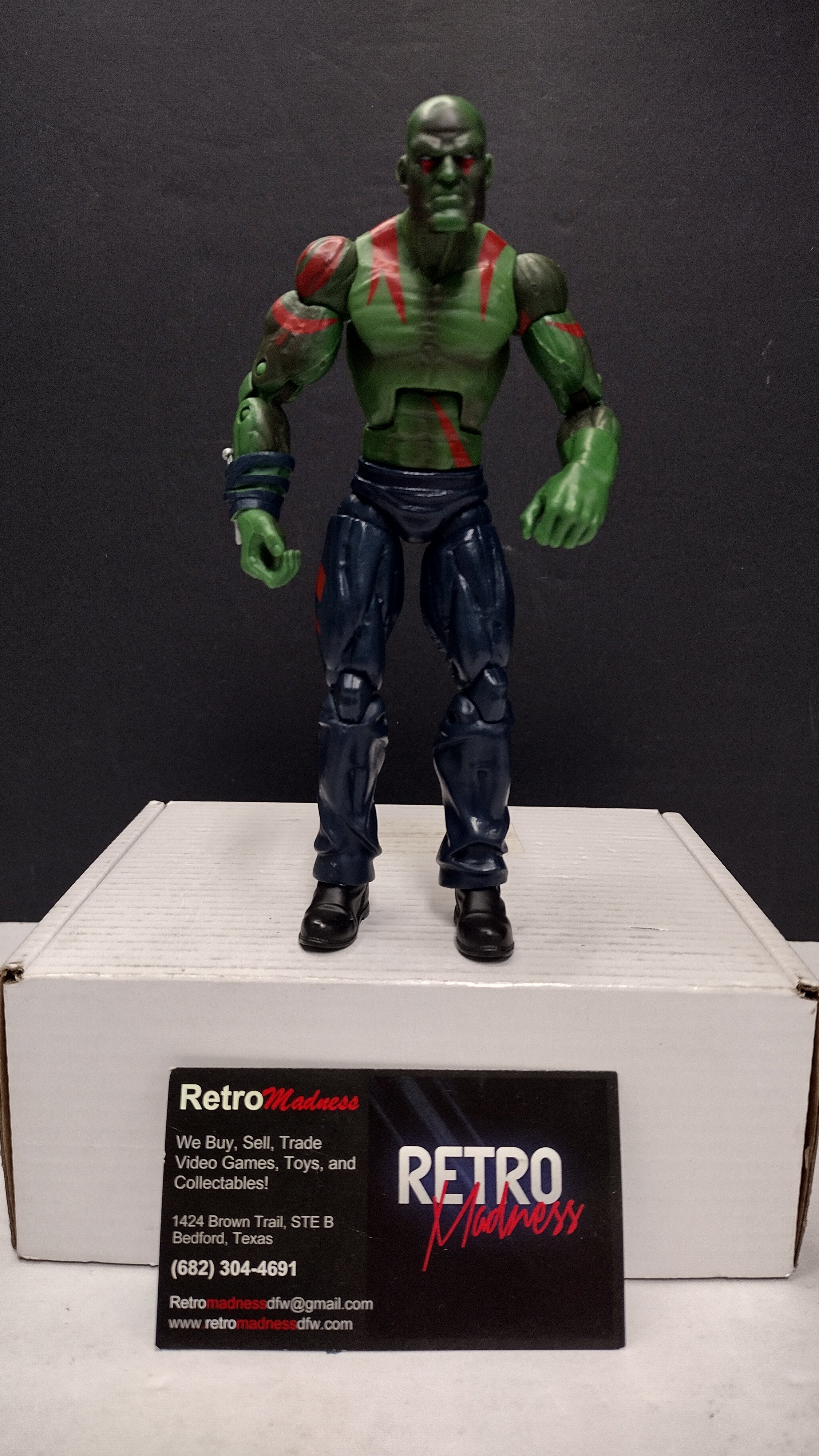 Marvel Legends Series Classic Comic Drax the Destroyer 6-Inch Action Figure (Hasbro Arnim Zola Wave - Loose)