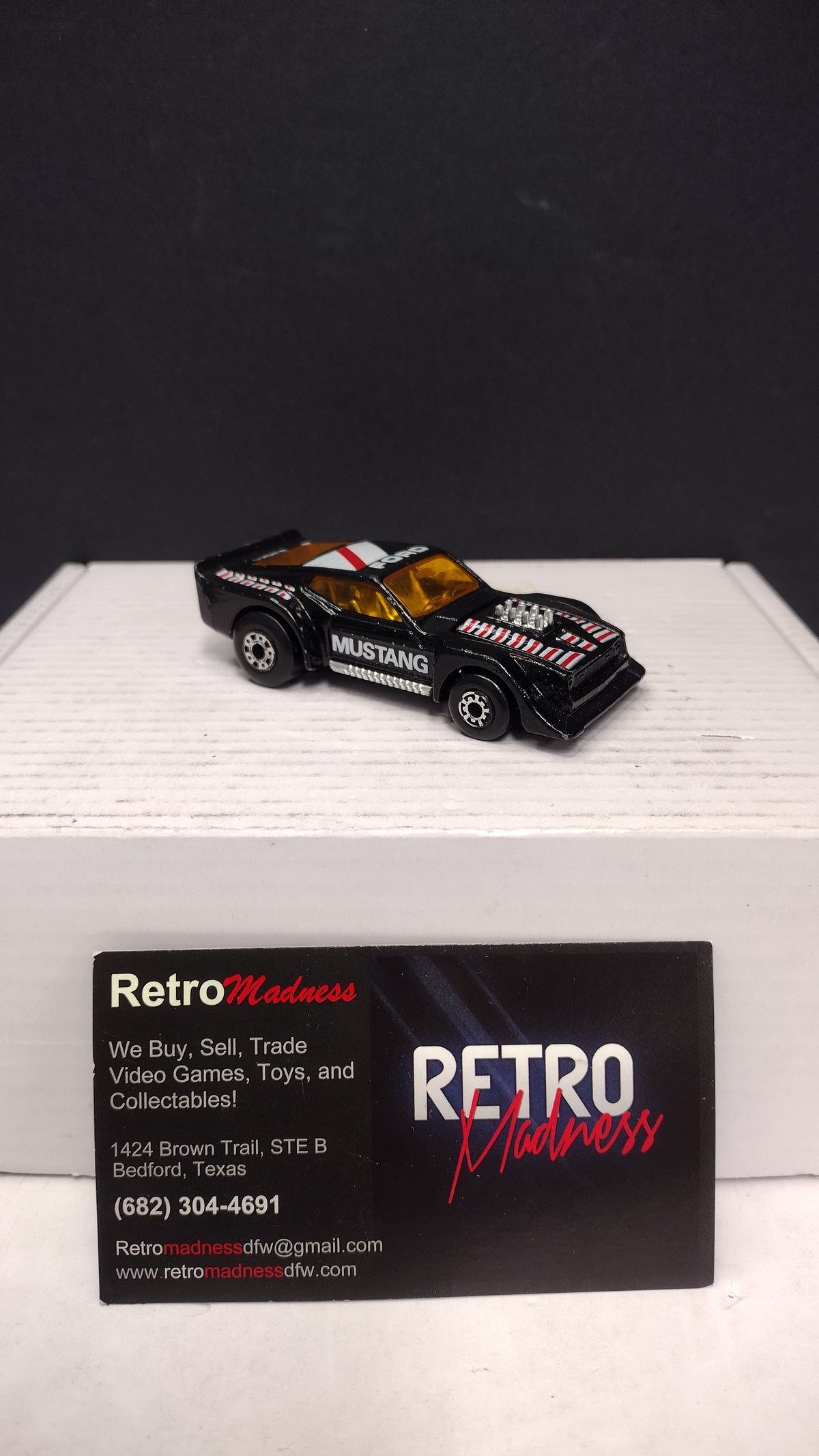 Vintage 1983 Matchbox MSA Mustang Diecast Car Loose
