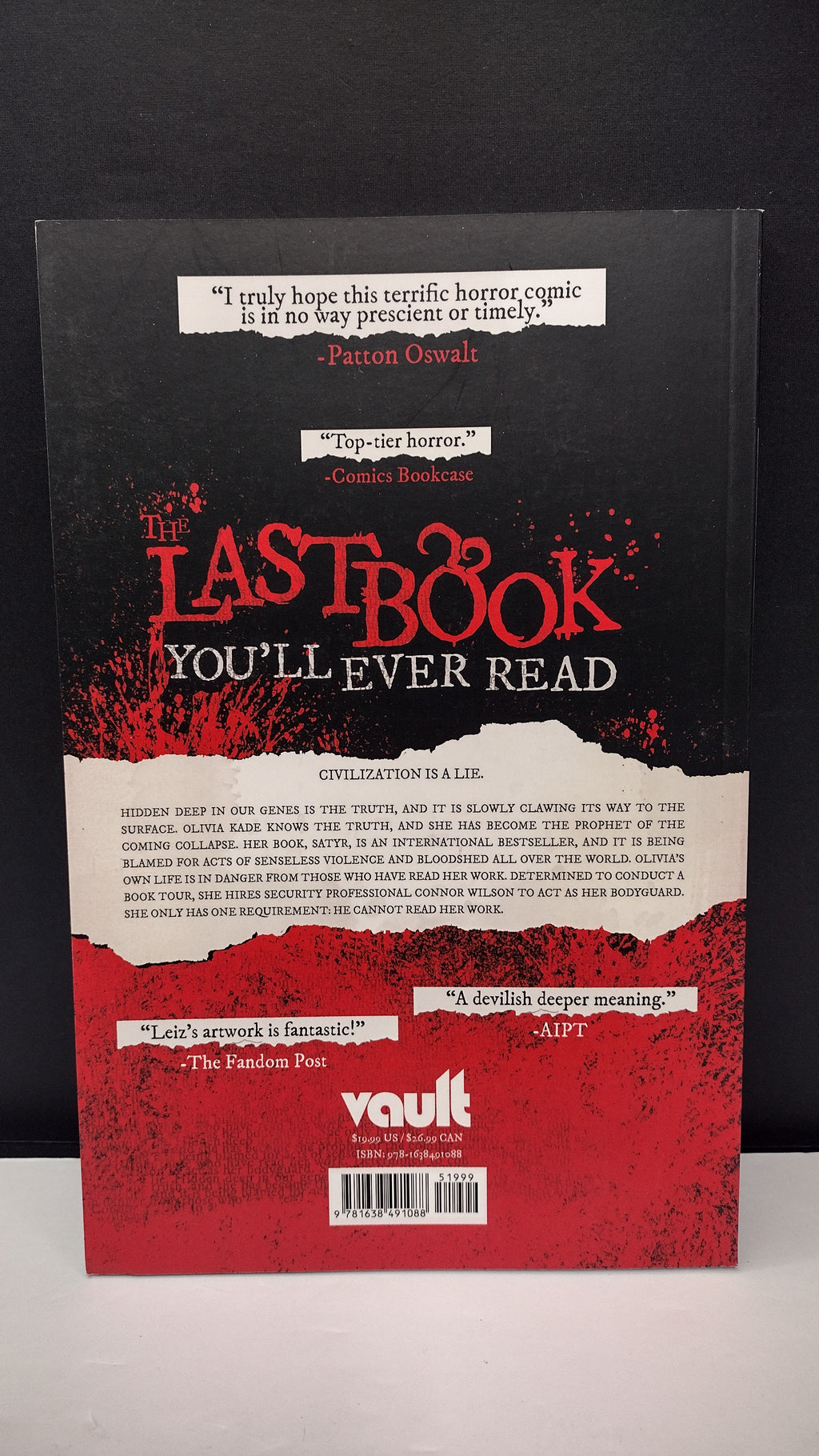 (MATURE) The Last Book You'll Ever Read by Cullen Bunn– New Paperback
