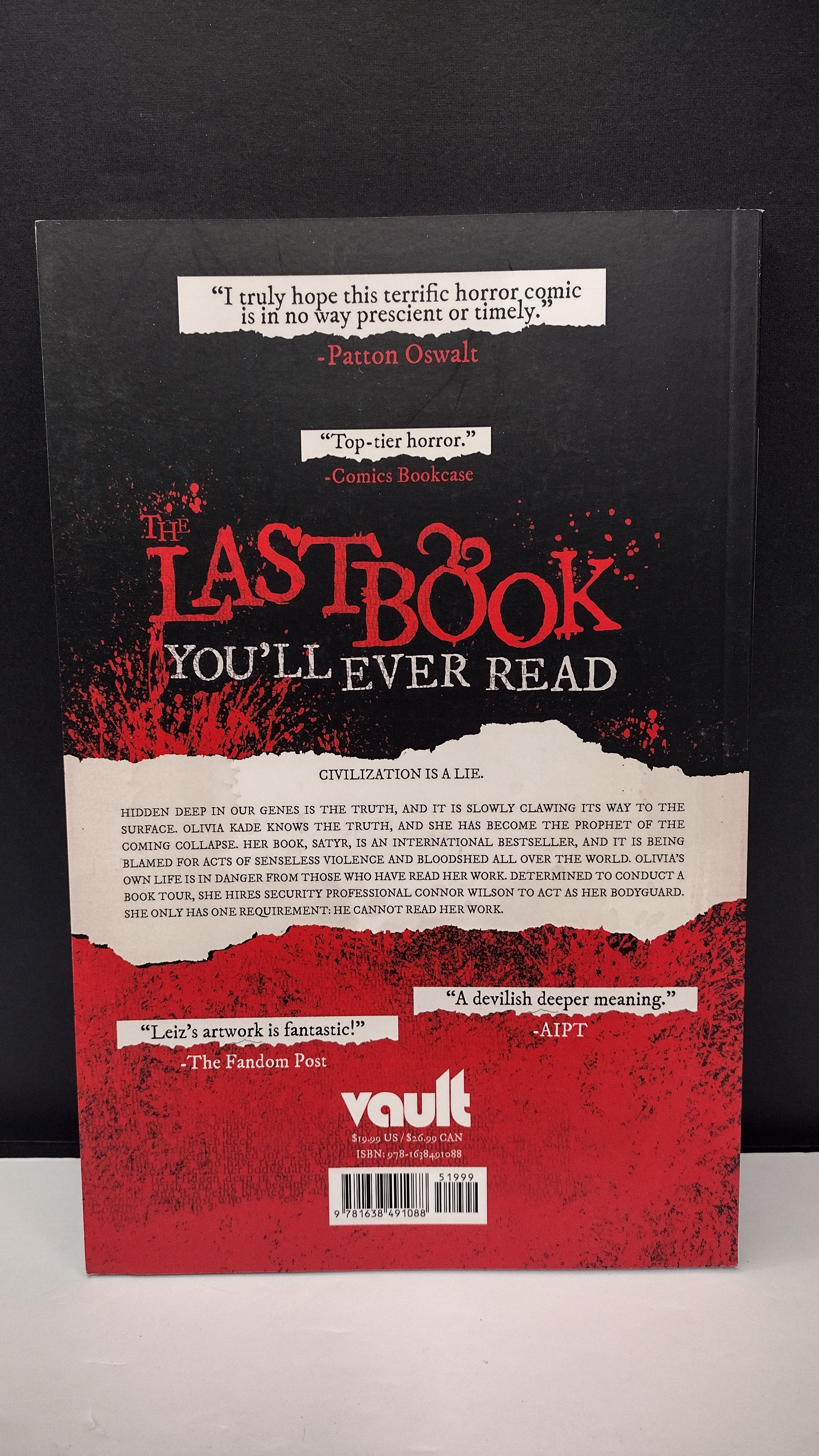 (MATURE) The Last Book You'll Ever Read by Cullen Bunn– New Paperback