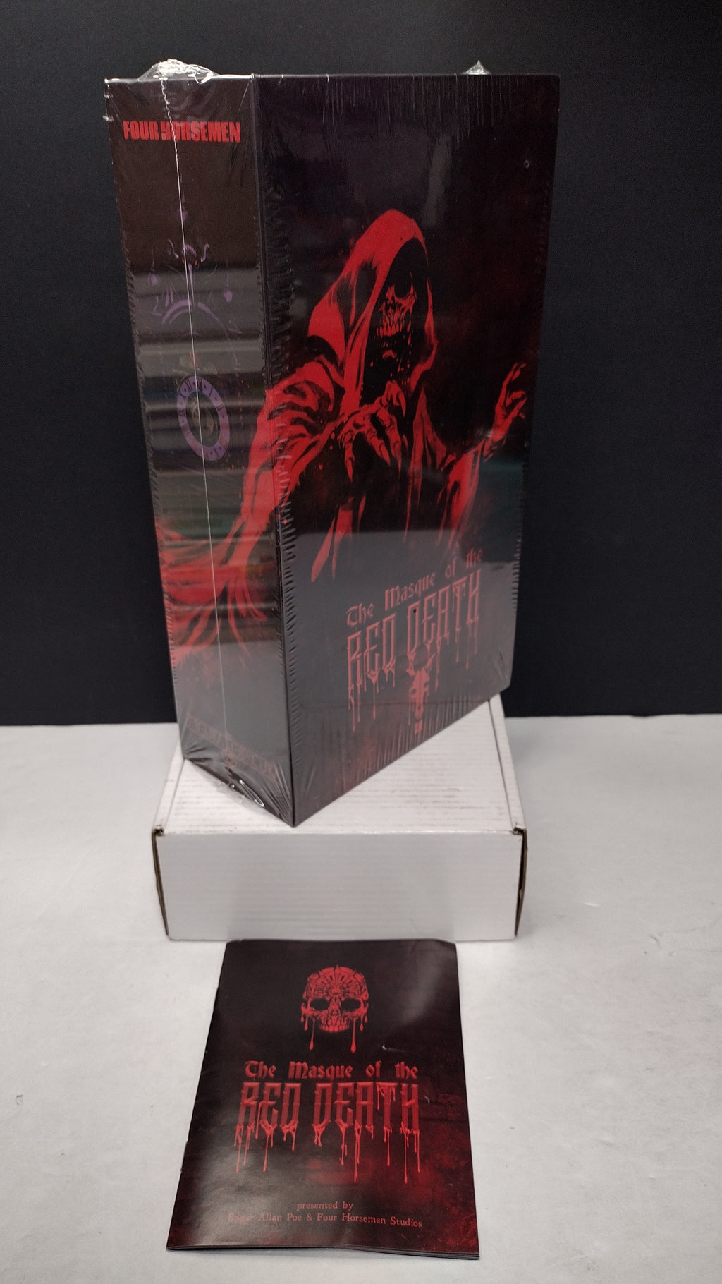 Four Horsemen Figura Obscura: The Masque of the Red Death (Original Red Robes Version - Brand New & Factory Sealed)