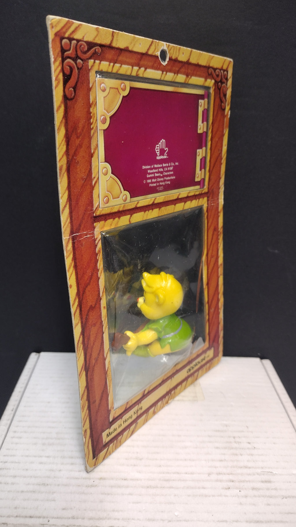 1985 Applause Disney's Adventures of the Gummi Bears Sunni Figure Booklet Box