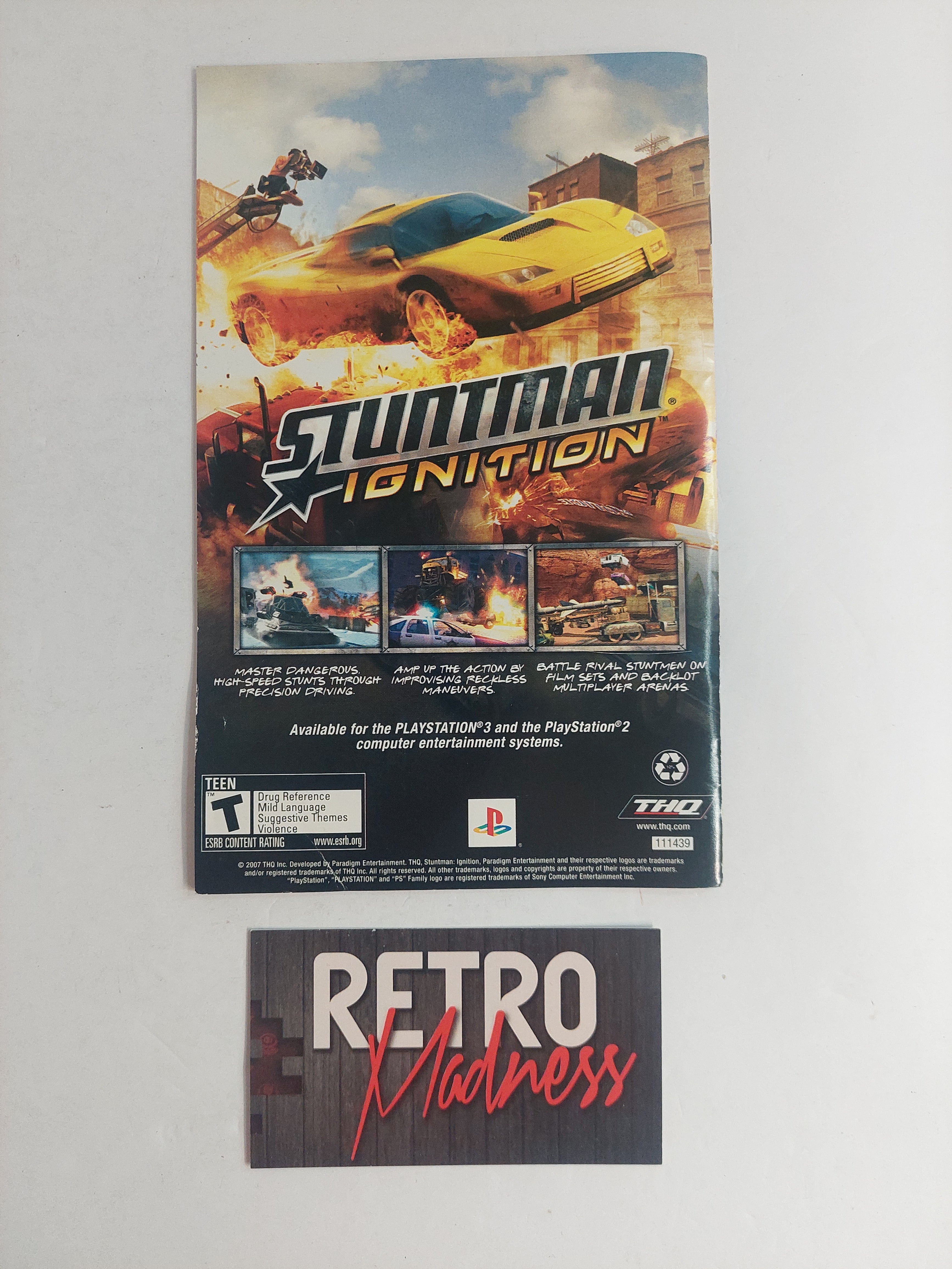 Sony PlayStation PS2 Manual Instruction Booklet ONLY No Game