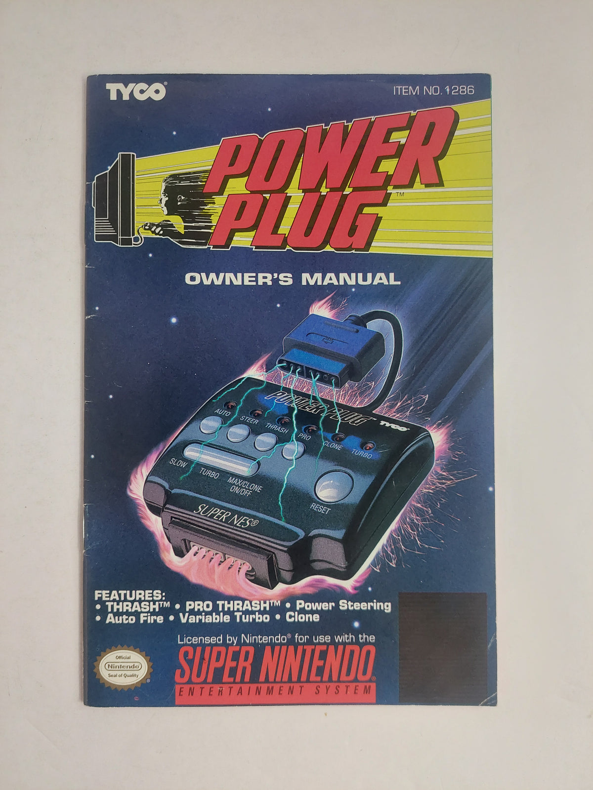 SNES Super Nintendo Manual Instruction Booklet ONLY No Game