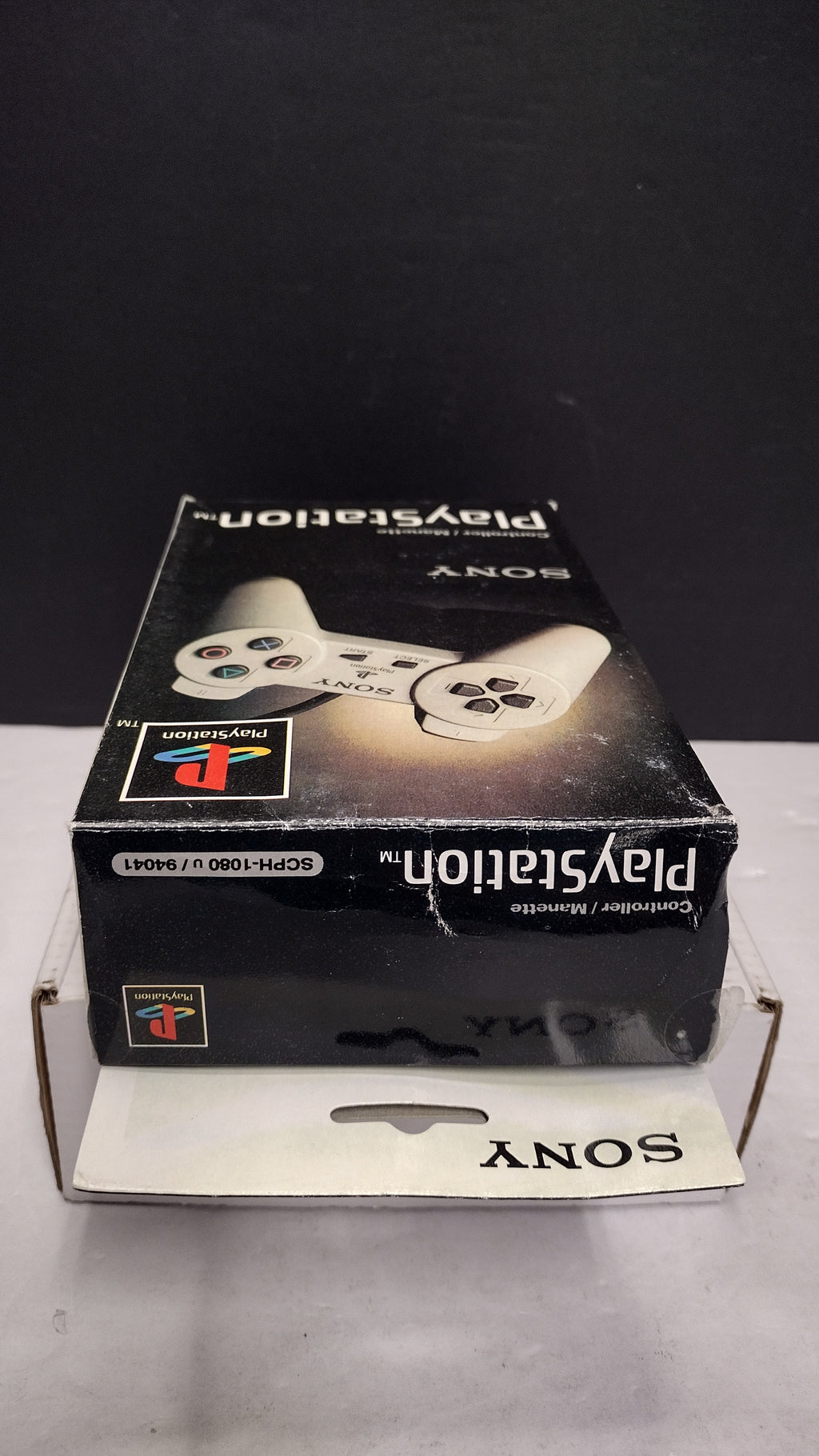Official Sony PlayStation PS1 Original Controller SCPH-1080 (u/94041 - Brand New / Open Box Sealed Inner Polybag)