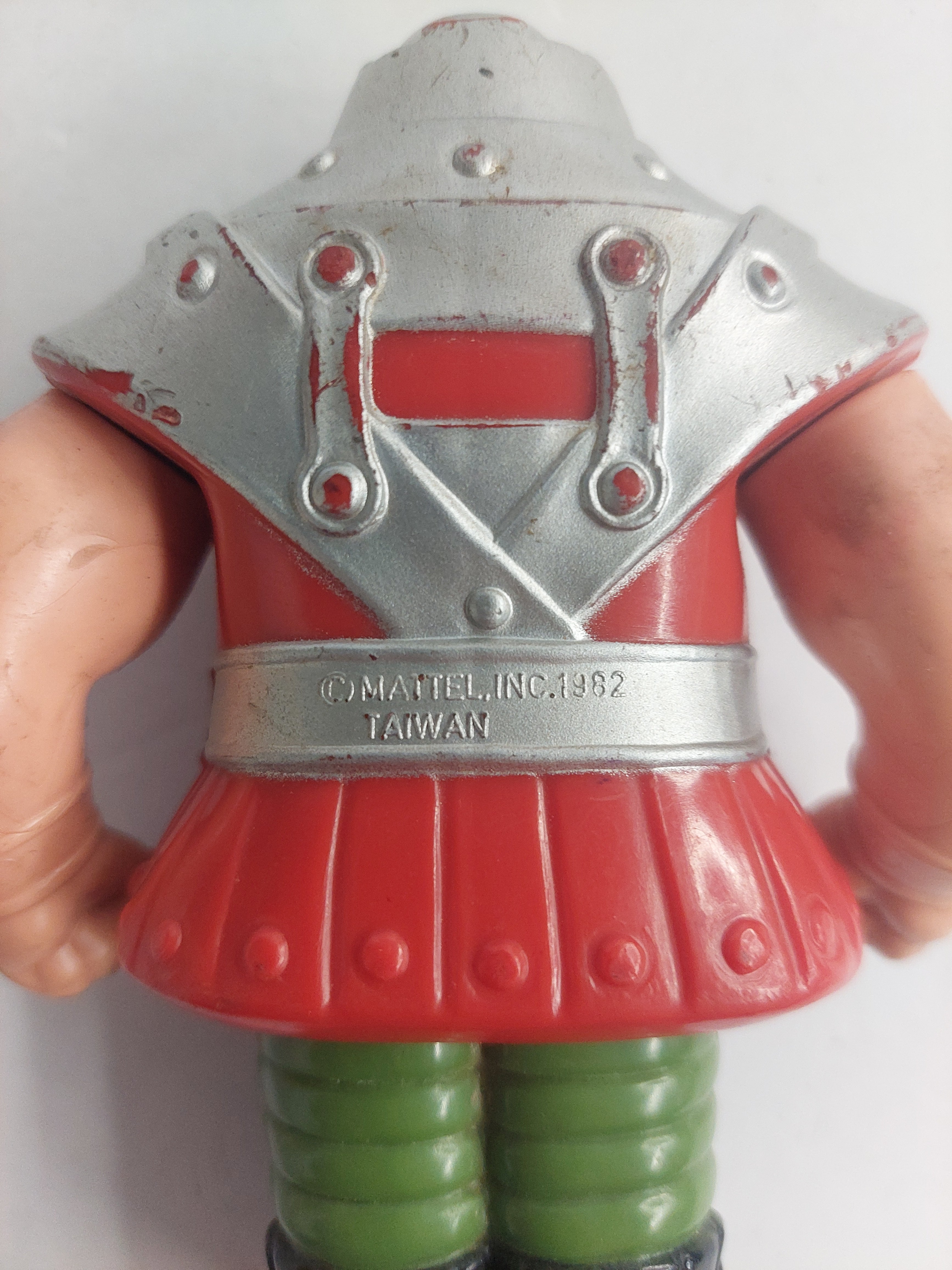 Vintage 1982 Masters of the Universe MOTU Ram Man Figure Incomplete