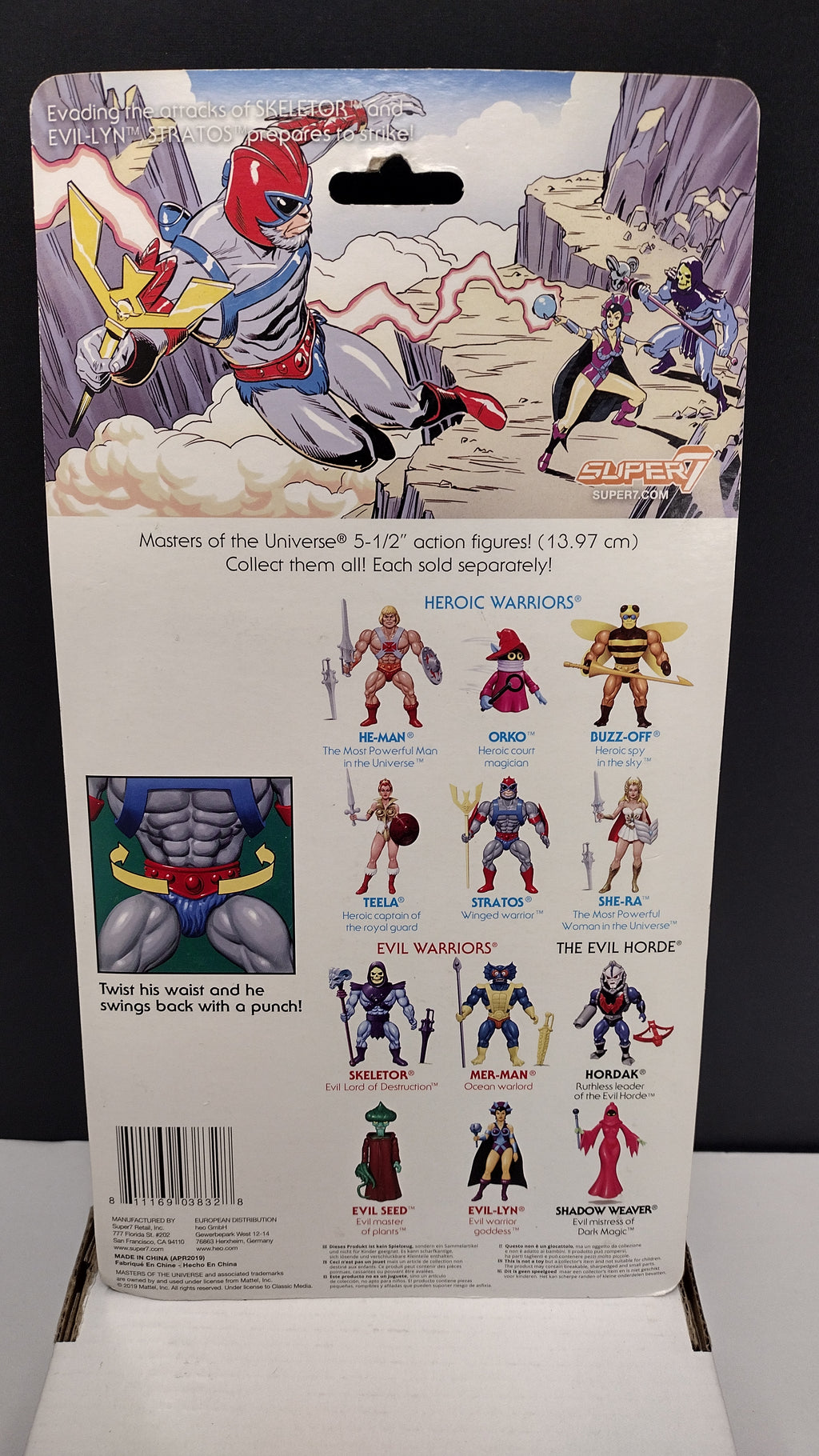 Masters of the Universe Classics: Stratos (Super7) – Collector’s Choice Edition – Factory Sealed