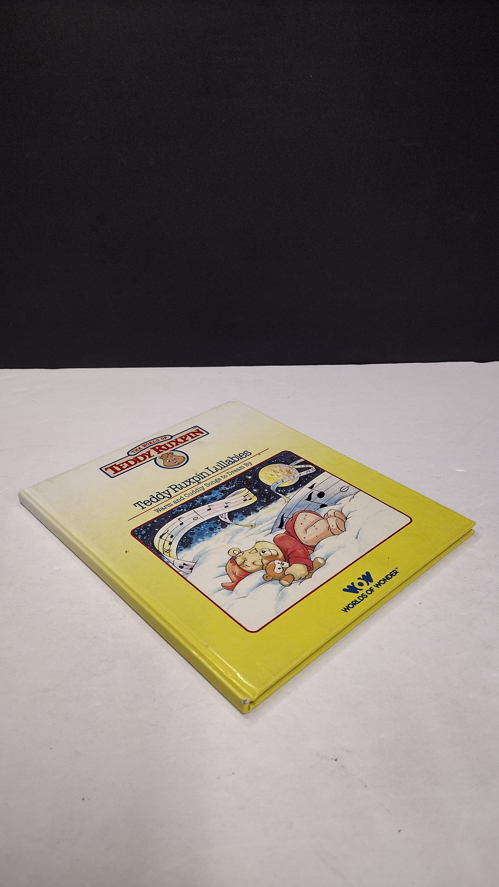 Vintage 1985 Teddy Ruxpin Hardcover 2-Book Storybook Lot (Worlds of Wonder) – Books Only, No Cassettes