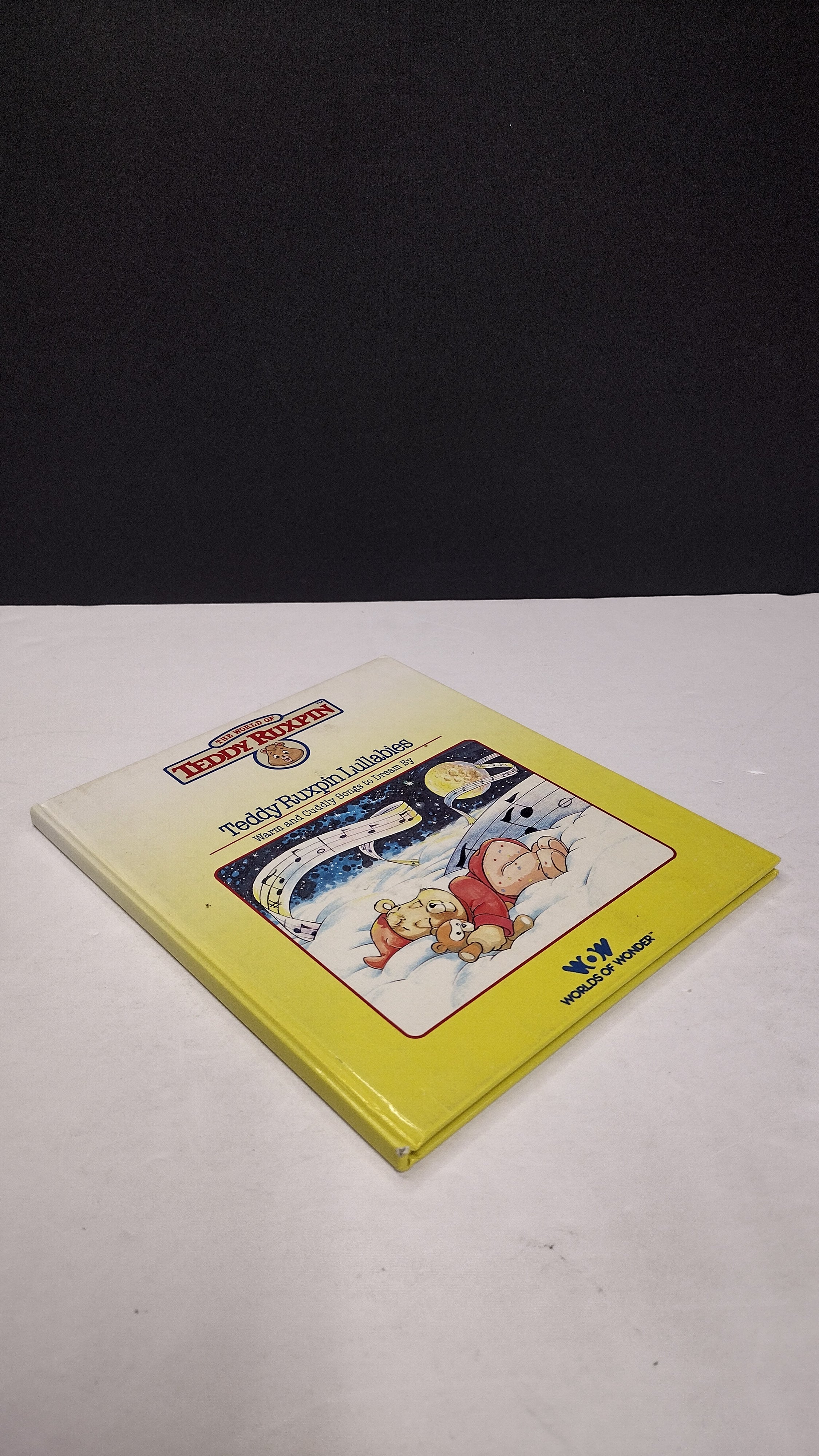 Vintage 1985 Teddy Ruxpin Hardcover 2-Book Storybook Lot (Worlds of Wonder) – Books Only, No Cassettes