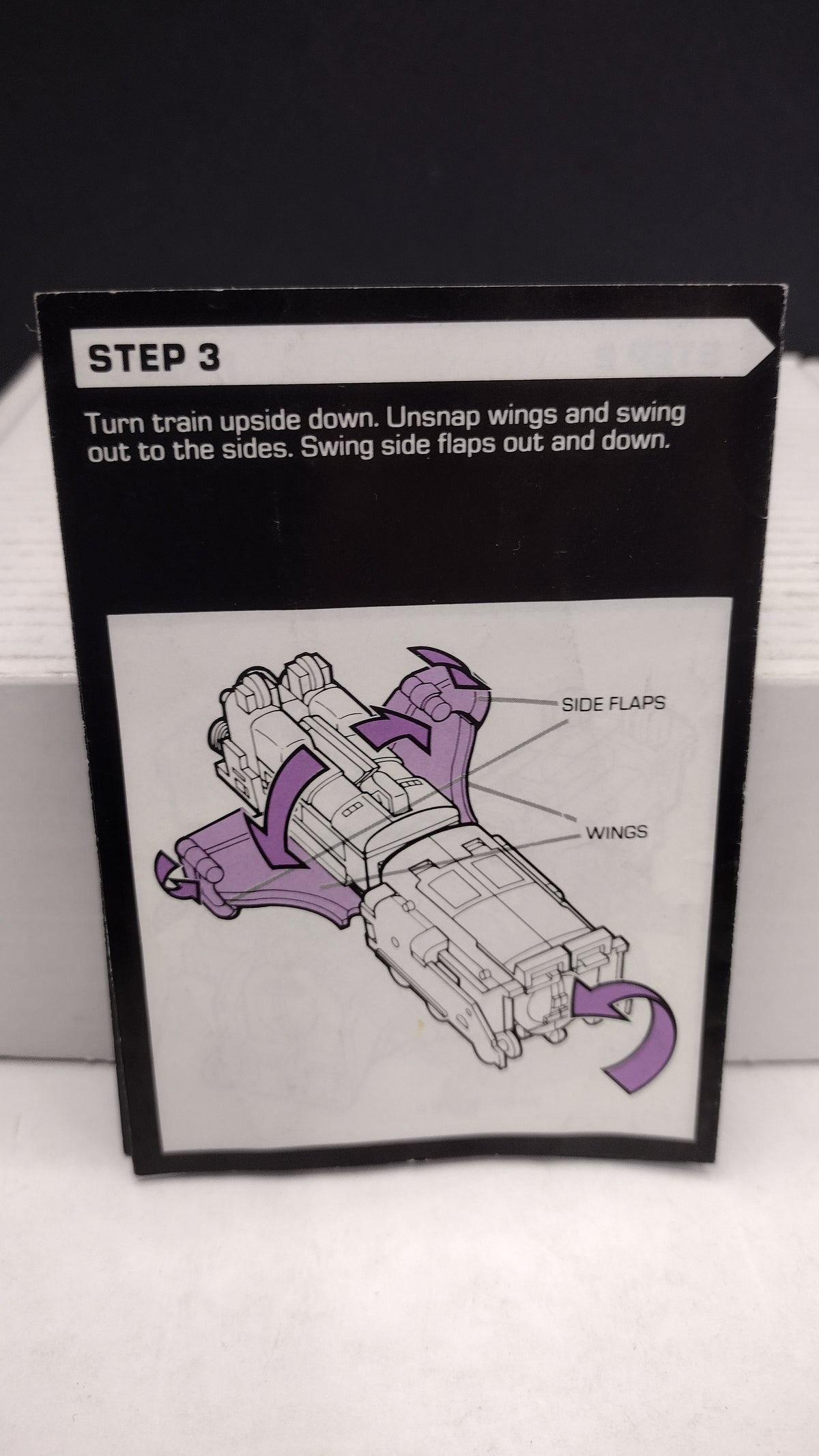 Vintage 1986 Original G1 Transformers Astrotrain Instruction Booklet
