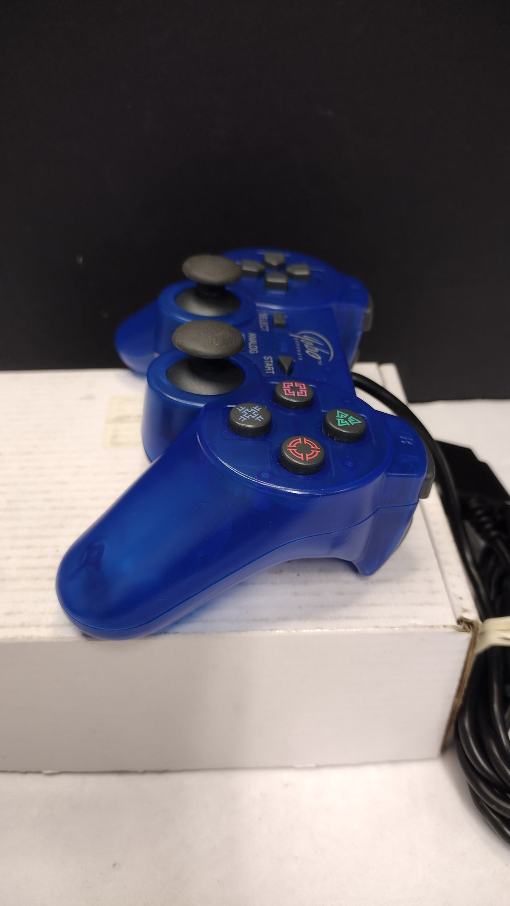 Yobo Gameware- PS1 PS2- (Blue) Analog Controller- Tested