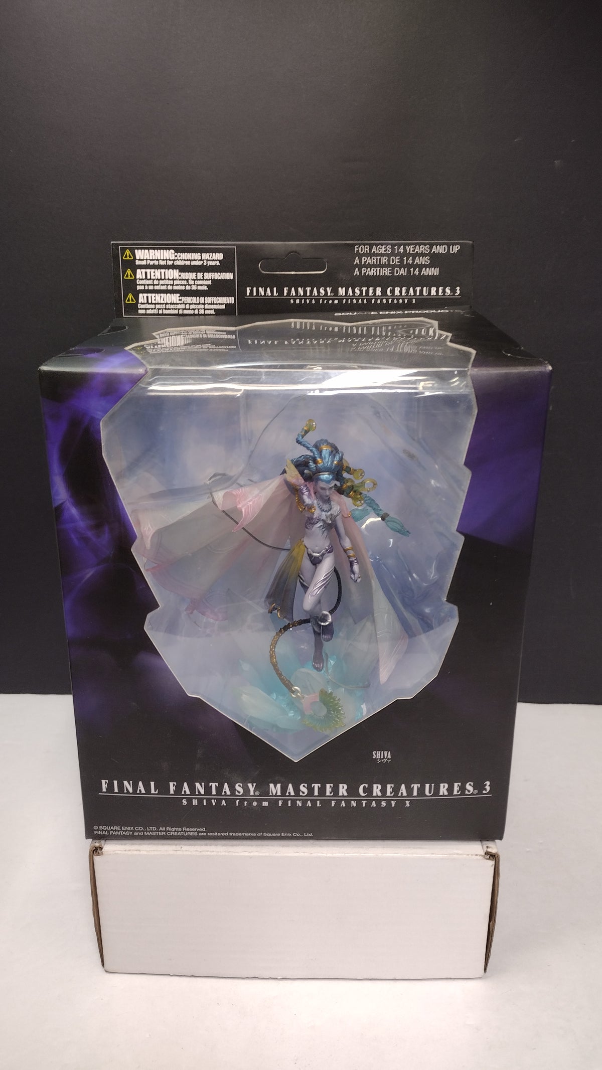 Final Fantasy Master Creatures Vol 3 Shiva FFX Figure Japanese Import