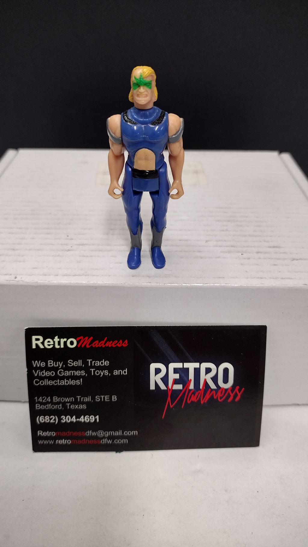 Vintage 1994 Tyco BattleTech Star Colonel Nicolai Malthus Action Figure (Loose / Figure Only)