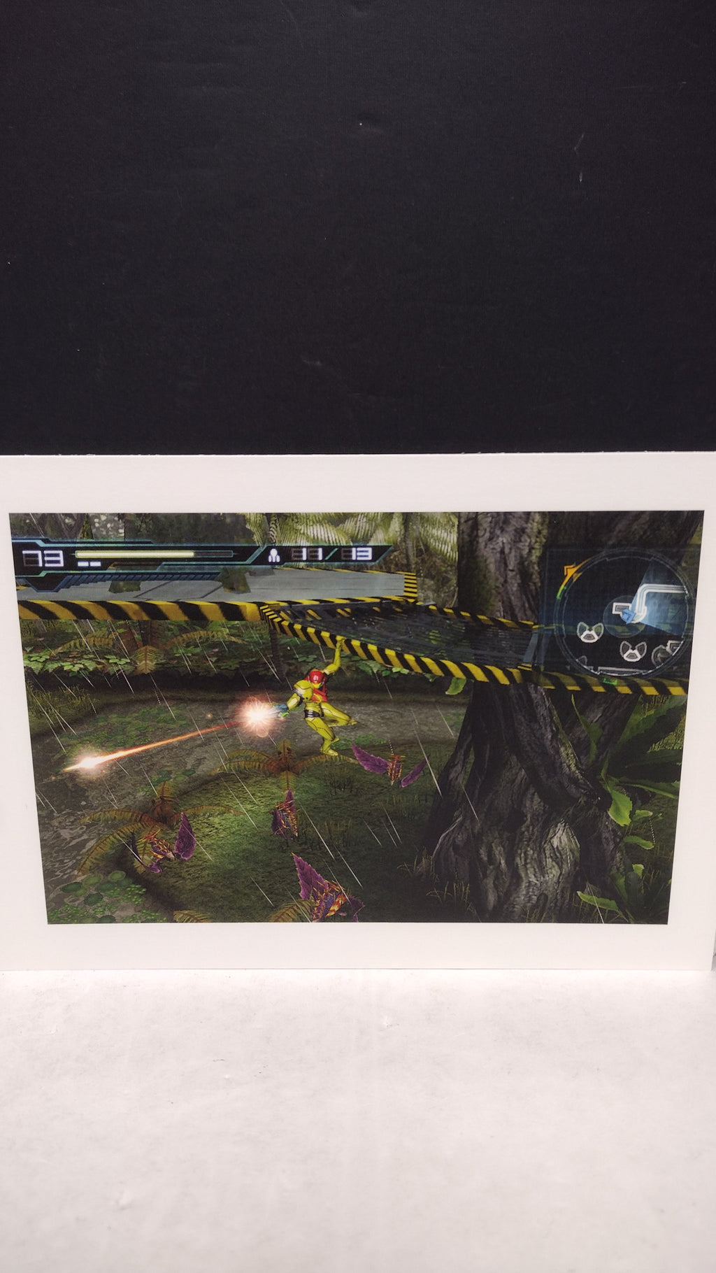 Vintage Metroid Other M Art Folio Art Book with Black Case & 16 Cards Nintendo