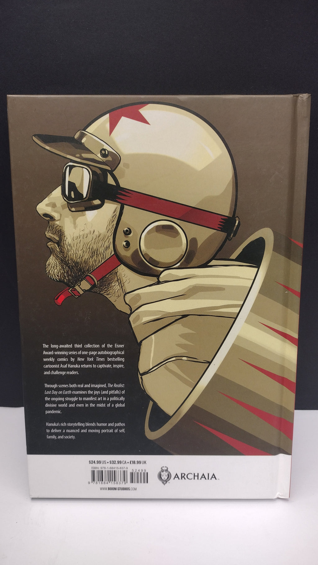 The Realist: The Last Day on Earth by Asaf Hanuka – Hardcover Graphic Novel