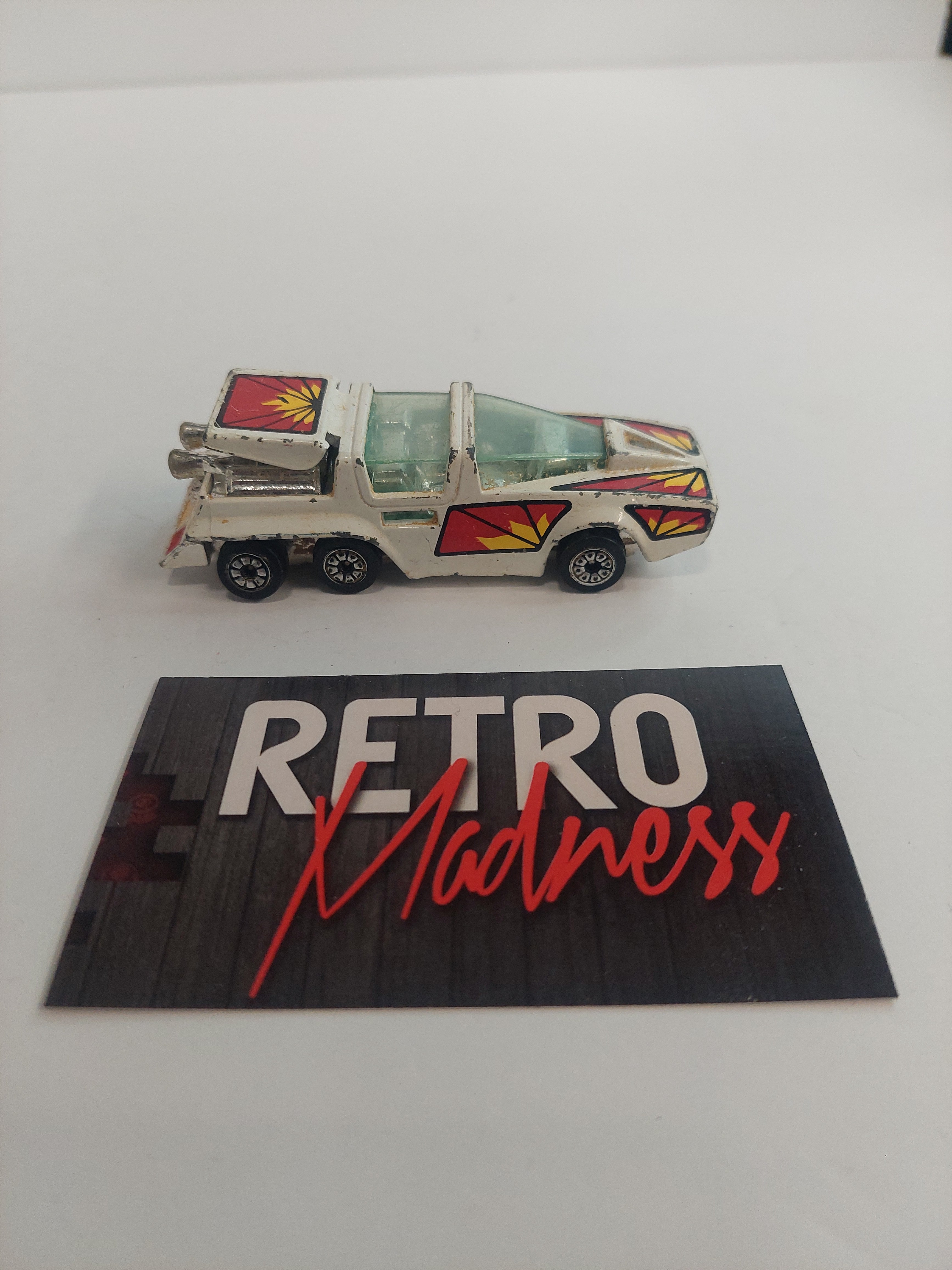 Vintage Kenner Fast 111's Die-Cast Saturn Seeker No. 1027