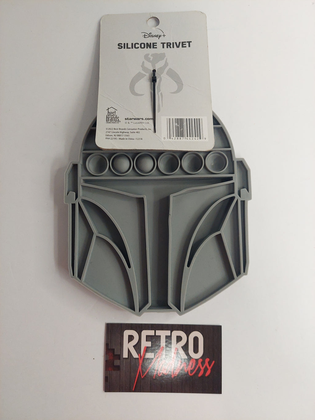Star Wars The Mandalorian Silicone Trivet Pop It