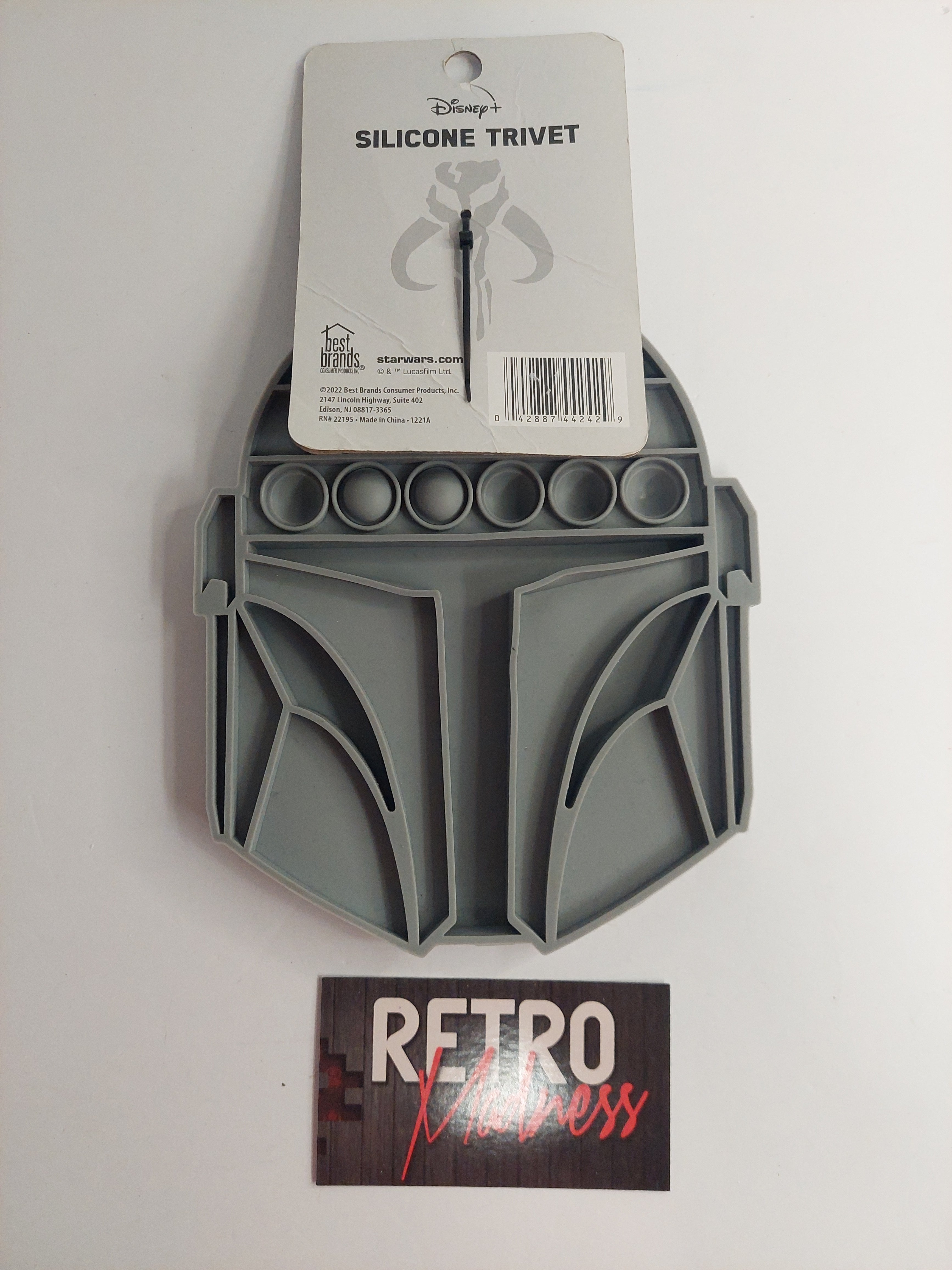 Star Wars The Mandalorian Silicone Trivet Pop It