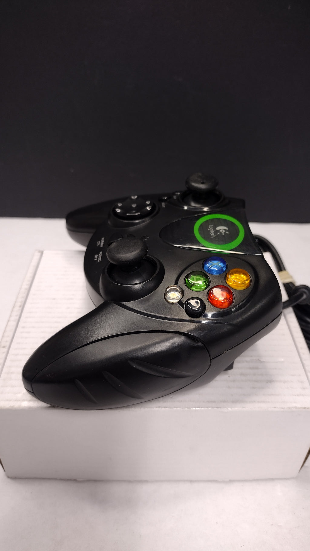 Logitech Thunderpad G-X3B9 Black Wired Controller- Original Xbox- Tested