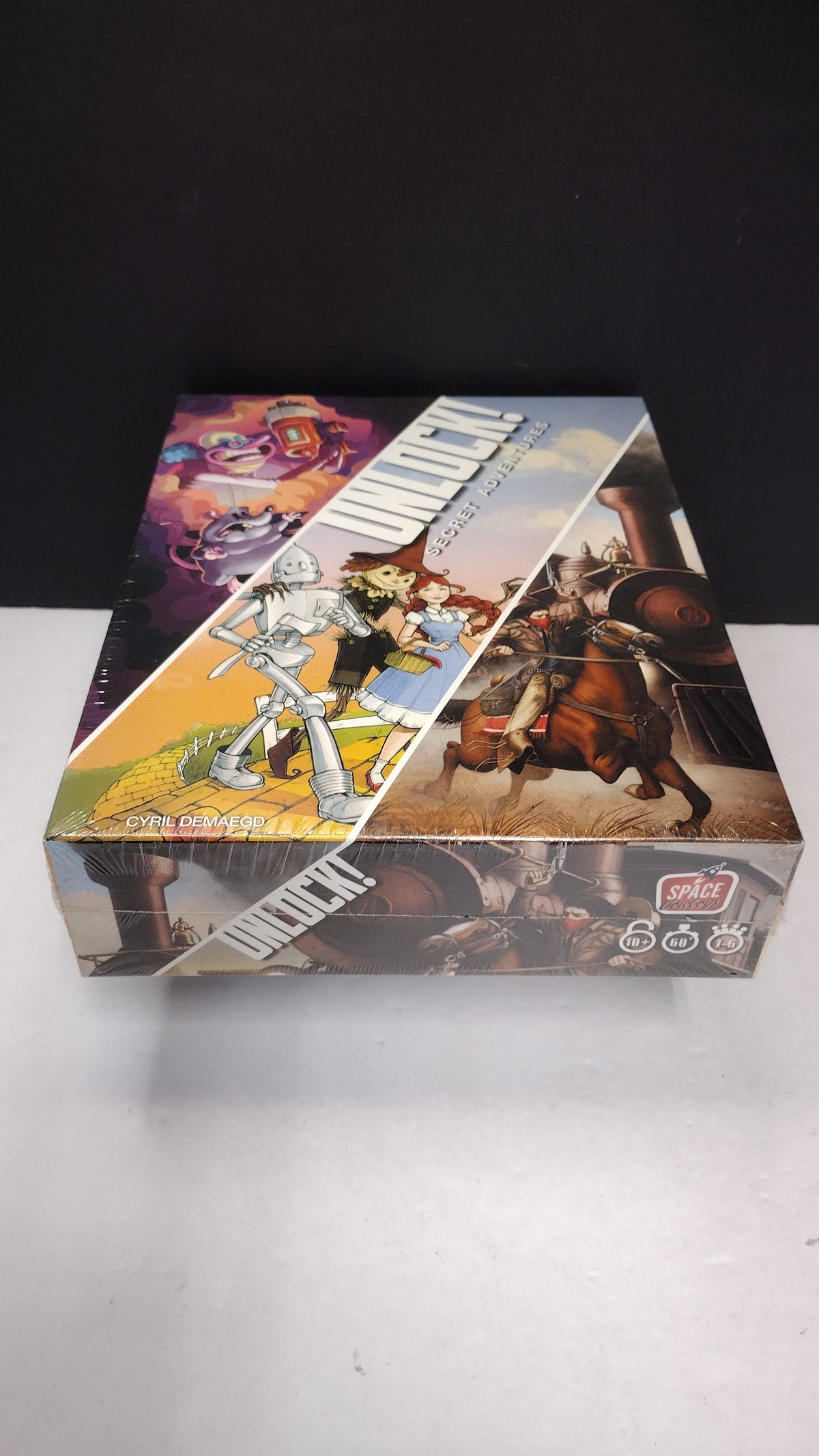 Unlock! Secret Adventures Escape Room Board Game 3-in-1 Box Set New Sealed