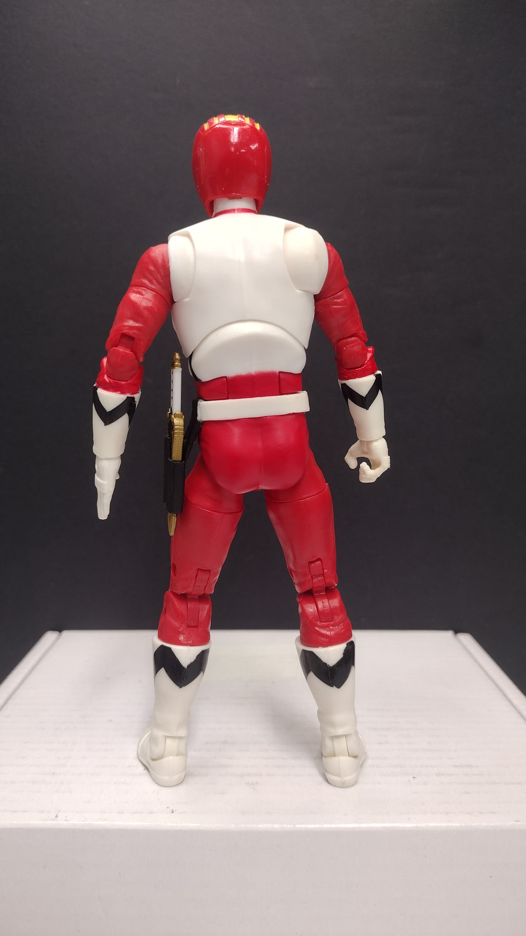 Power Rangers Lightning Collection: Lost Galaxy Red Ranger 6-Inch Action Figure • Loose & Incomplete (Hasbro)