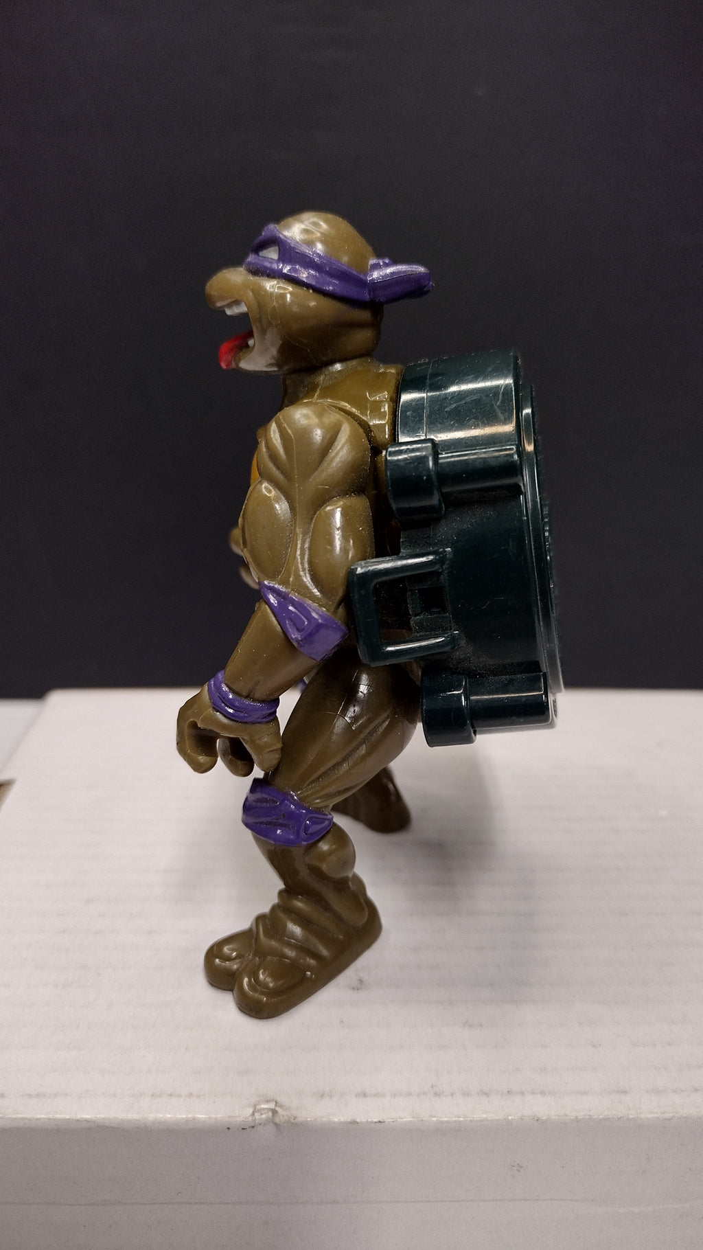 Vintage 1991 Playmates TMNT Talkin' Donatello Action Figure (Incomplete / Loose)
